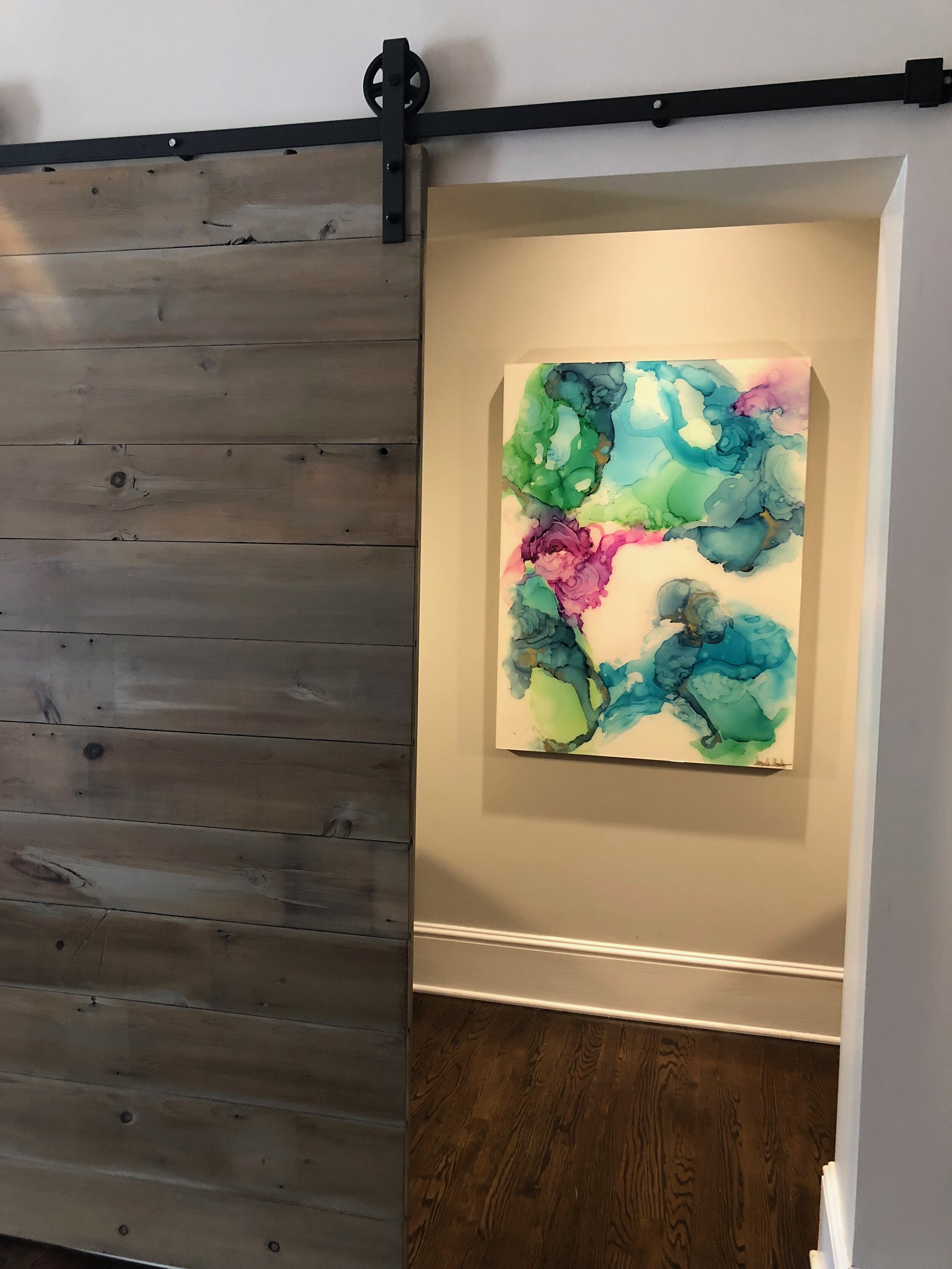 hummingbird mixed media resin by artist amanda moody safe alliance art with heart ava gallery