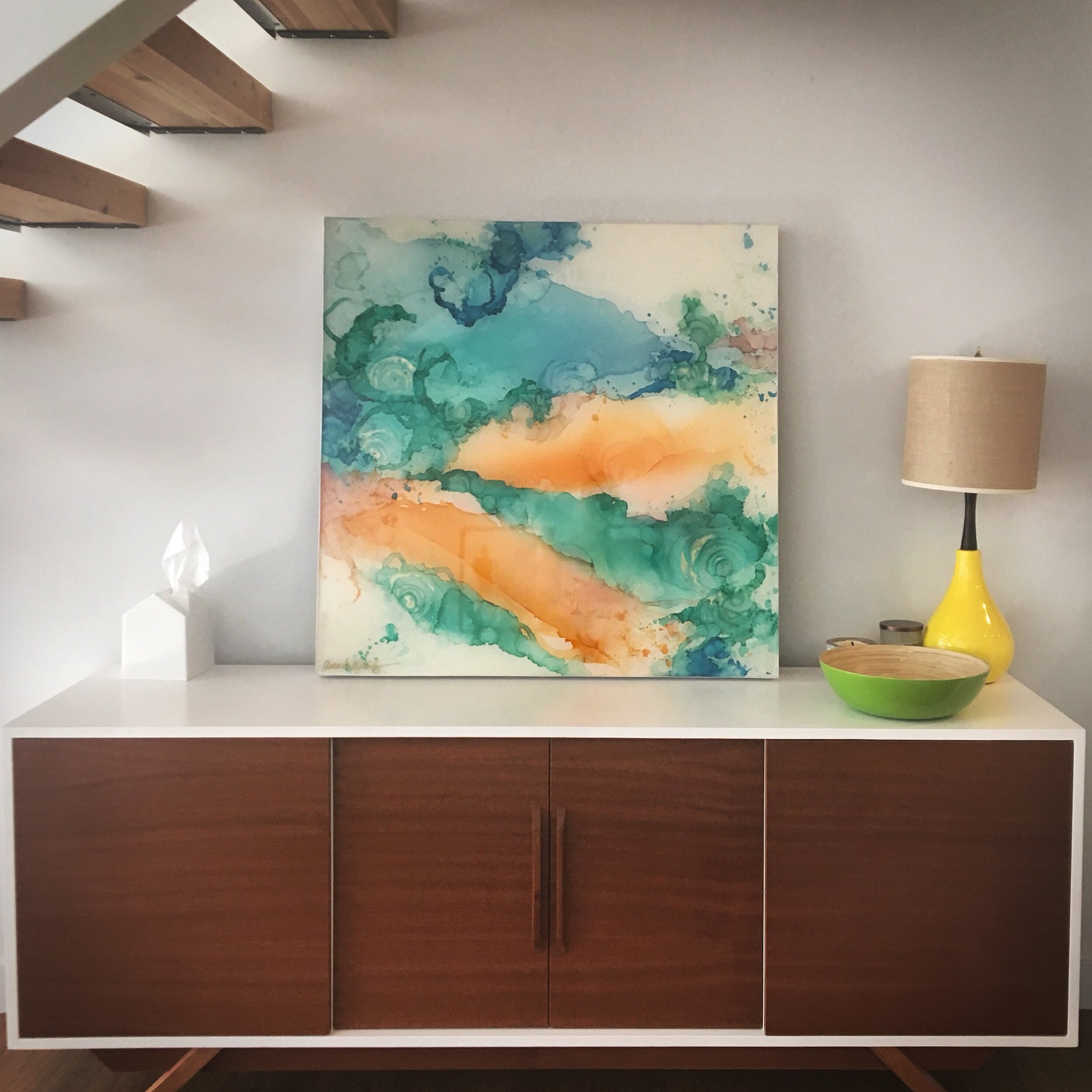 ambrosia mixed media resin by artist amanda moody phoenix arizona