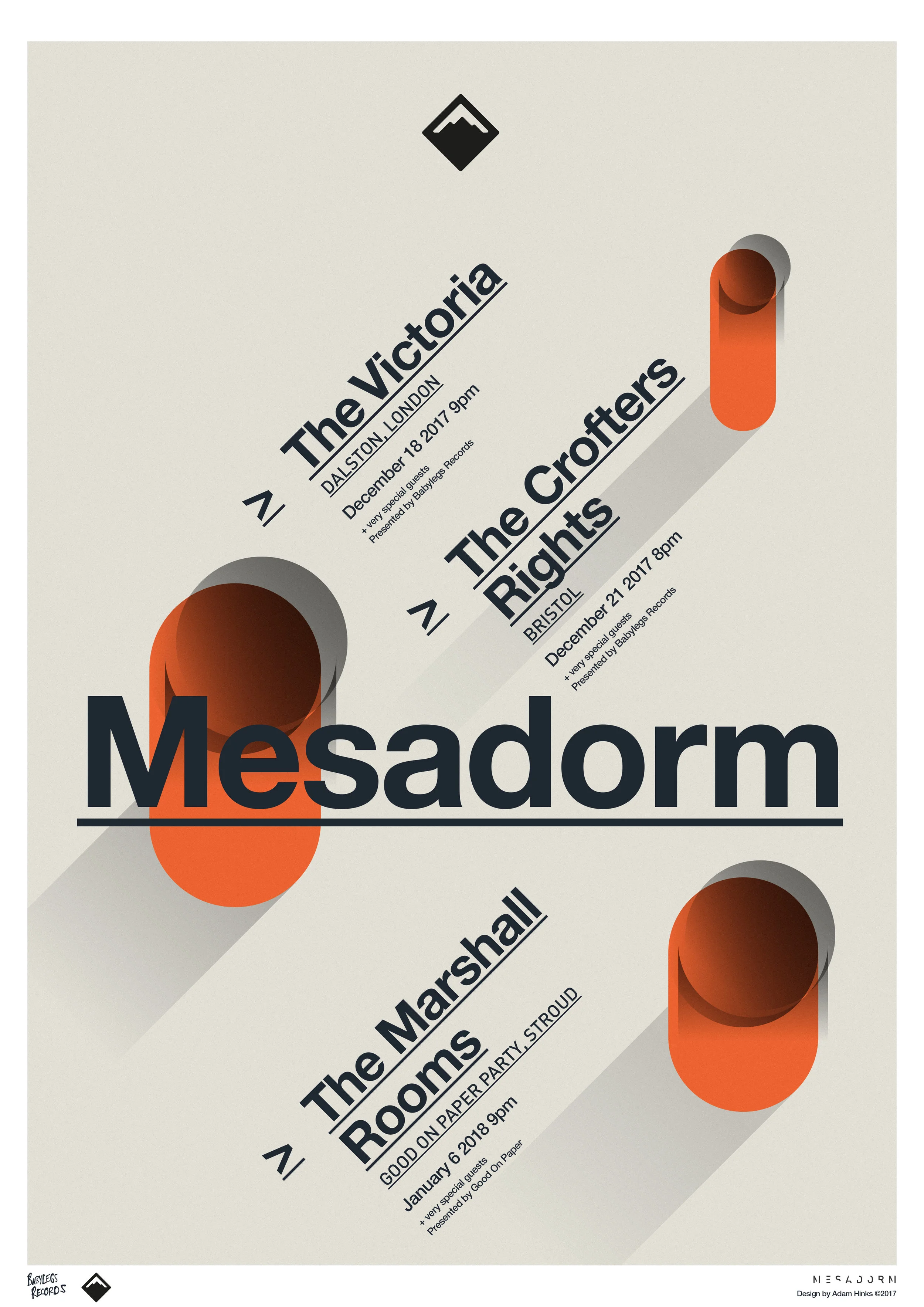 Mesadorm winter tour 2017/18