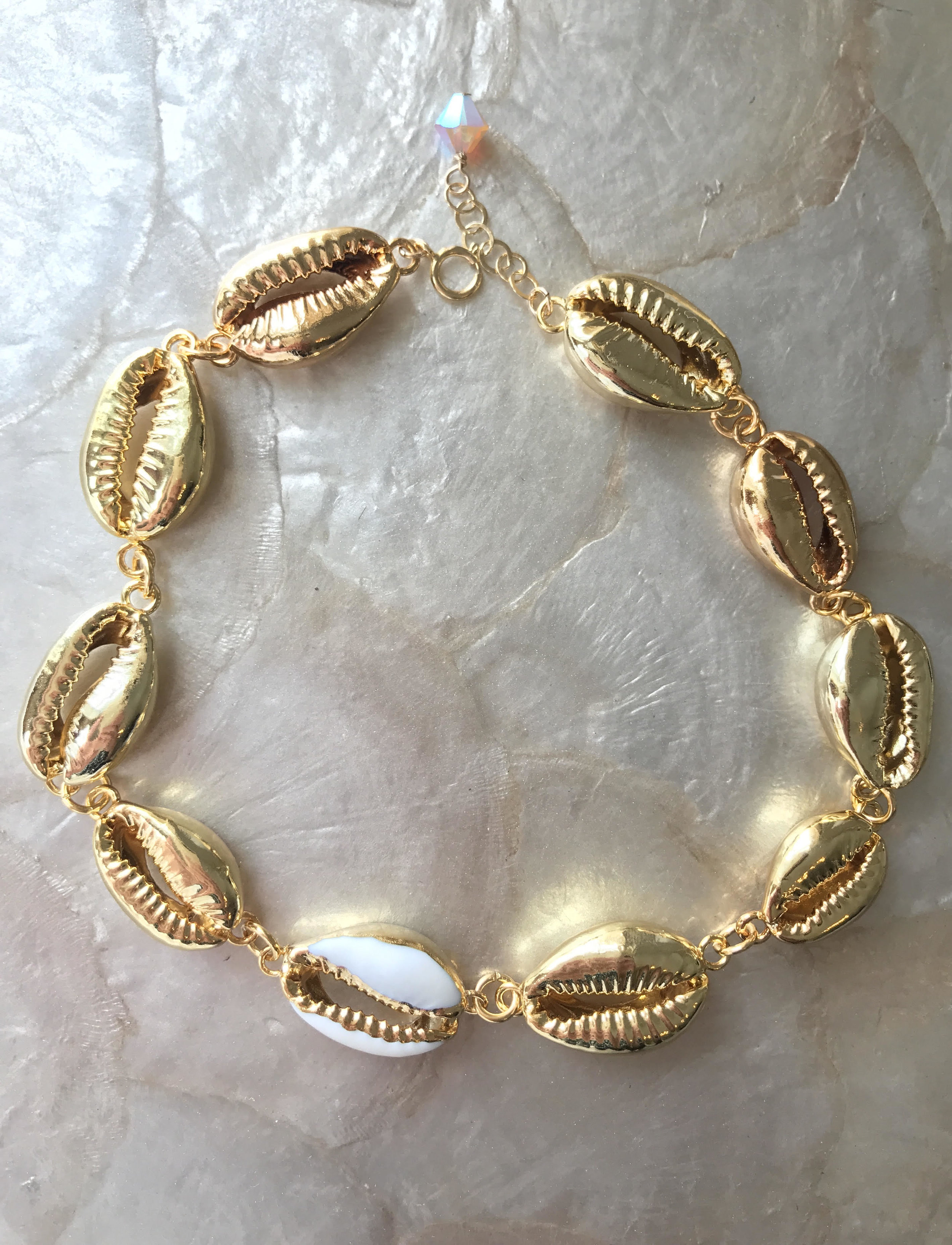 Gold Cowrie Shell Chain Belt – beach me out