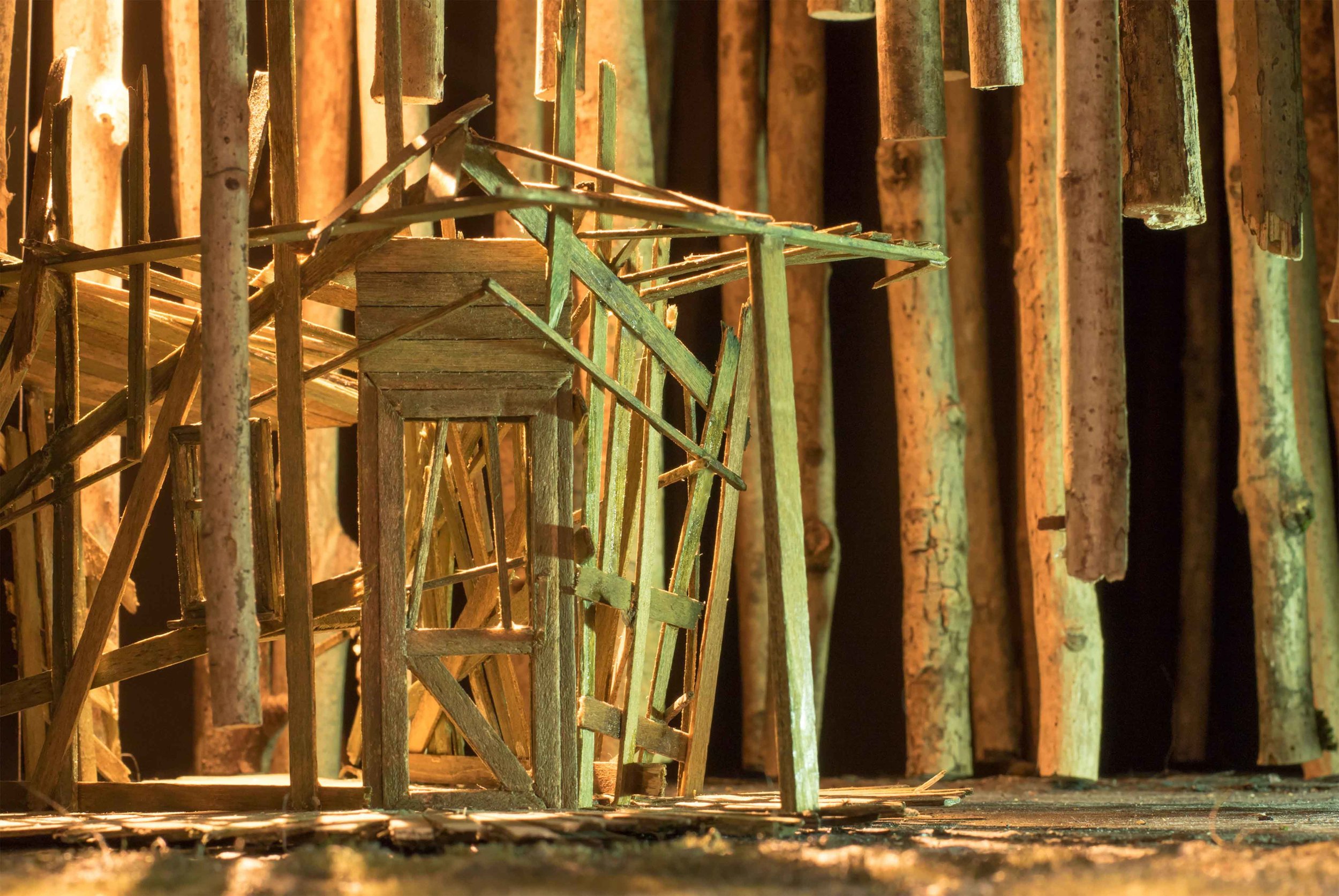CLOSE-UP OF 1:25 MODEL
