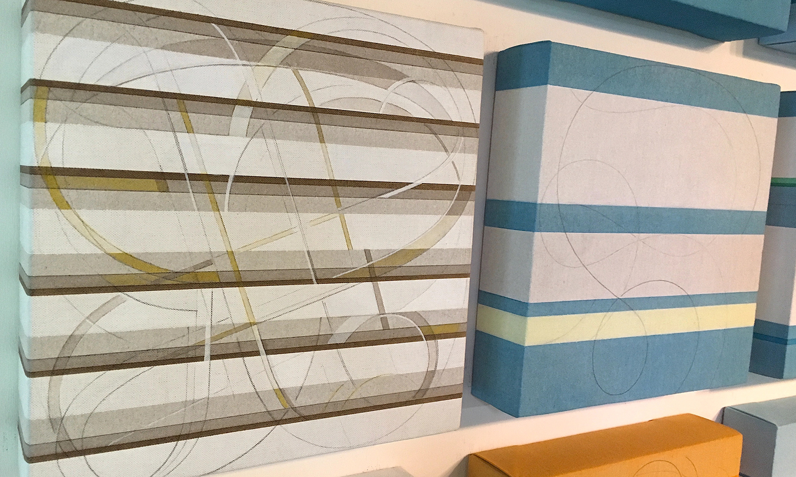 Every Other Line: White #1 and Blueprint Blue #3