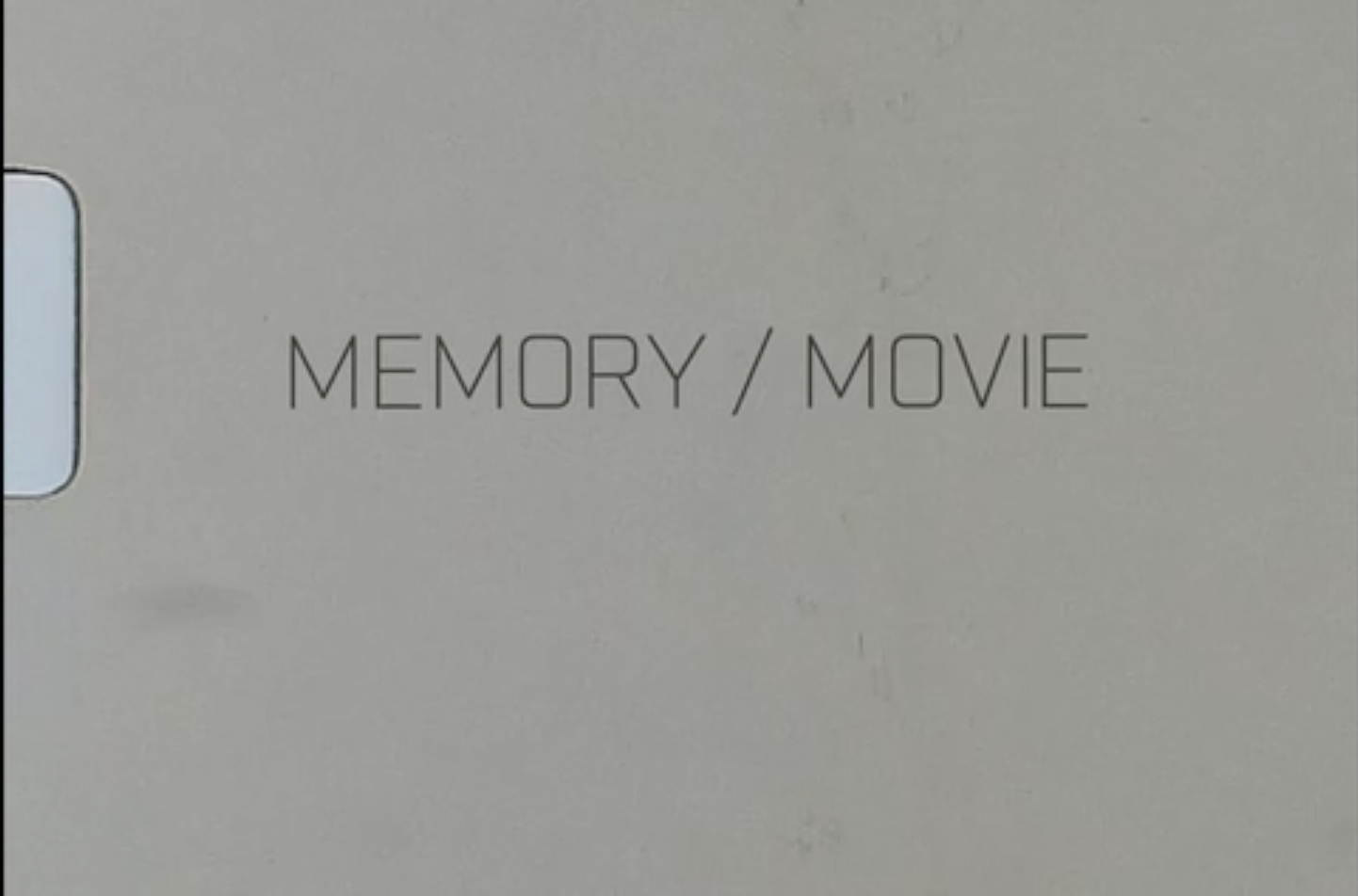 Memory/Movie by Jason Sepac