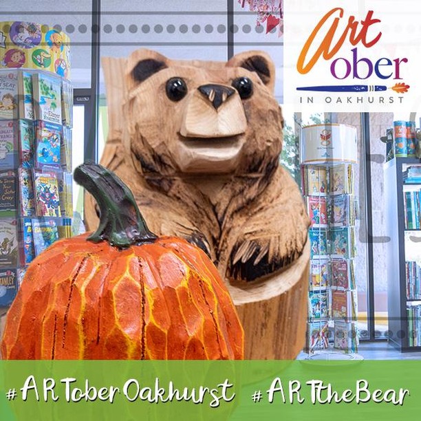 Happy ARTober 31st and Happy All Hallows Eve everyone!  You may not know it, but ART the Bear is a bibliophile and he will be in place today that will make him very happy (we know many feel the same whenever they visit this wonderful store of all thi