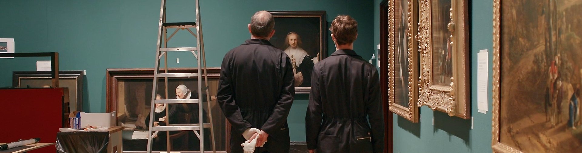 Still from Masterpieces from Buckingham Palace  for Sky Arts Inside Art