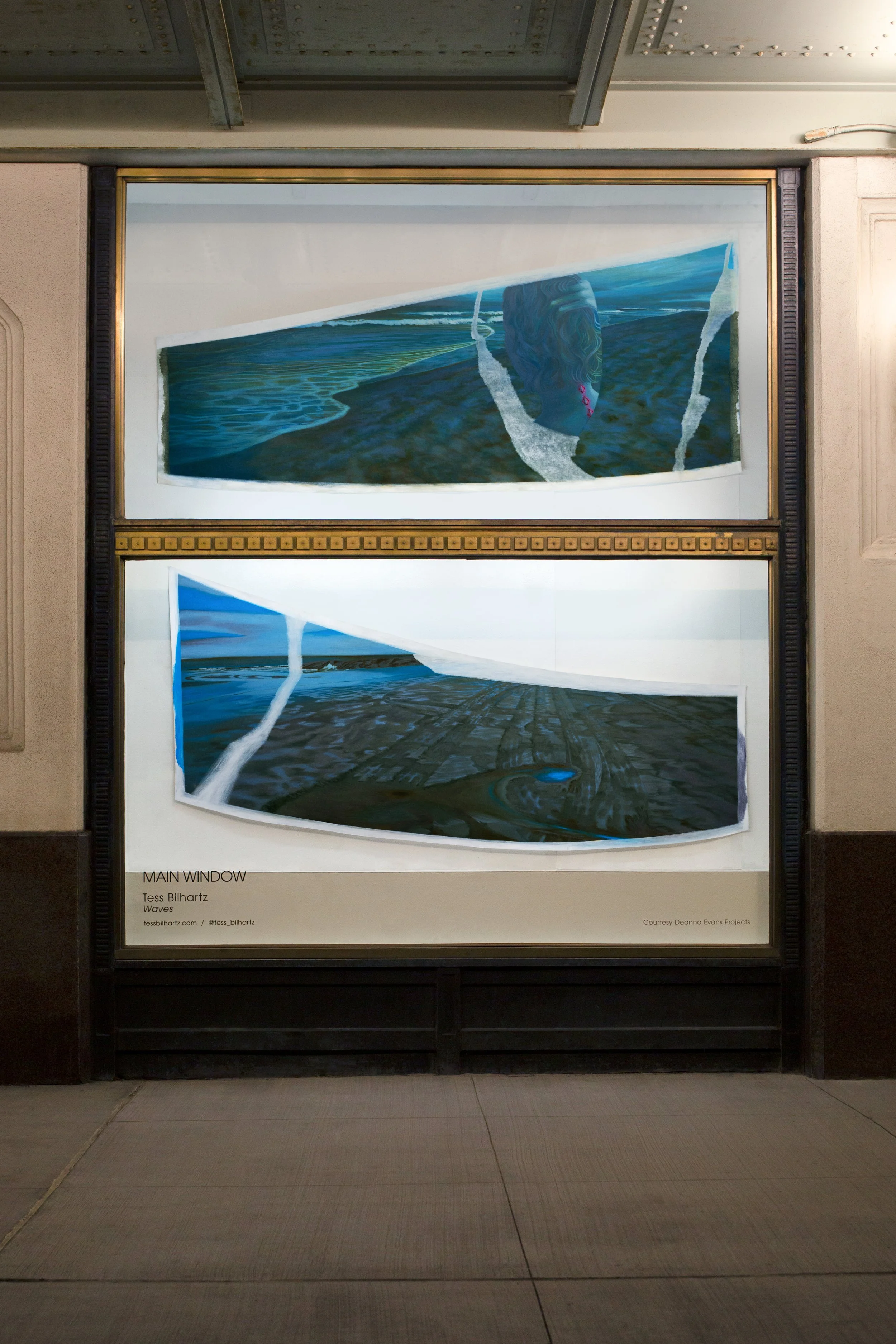 Tess Bilhartz at Main Window Dumbo