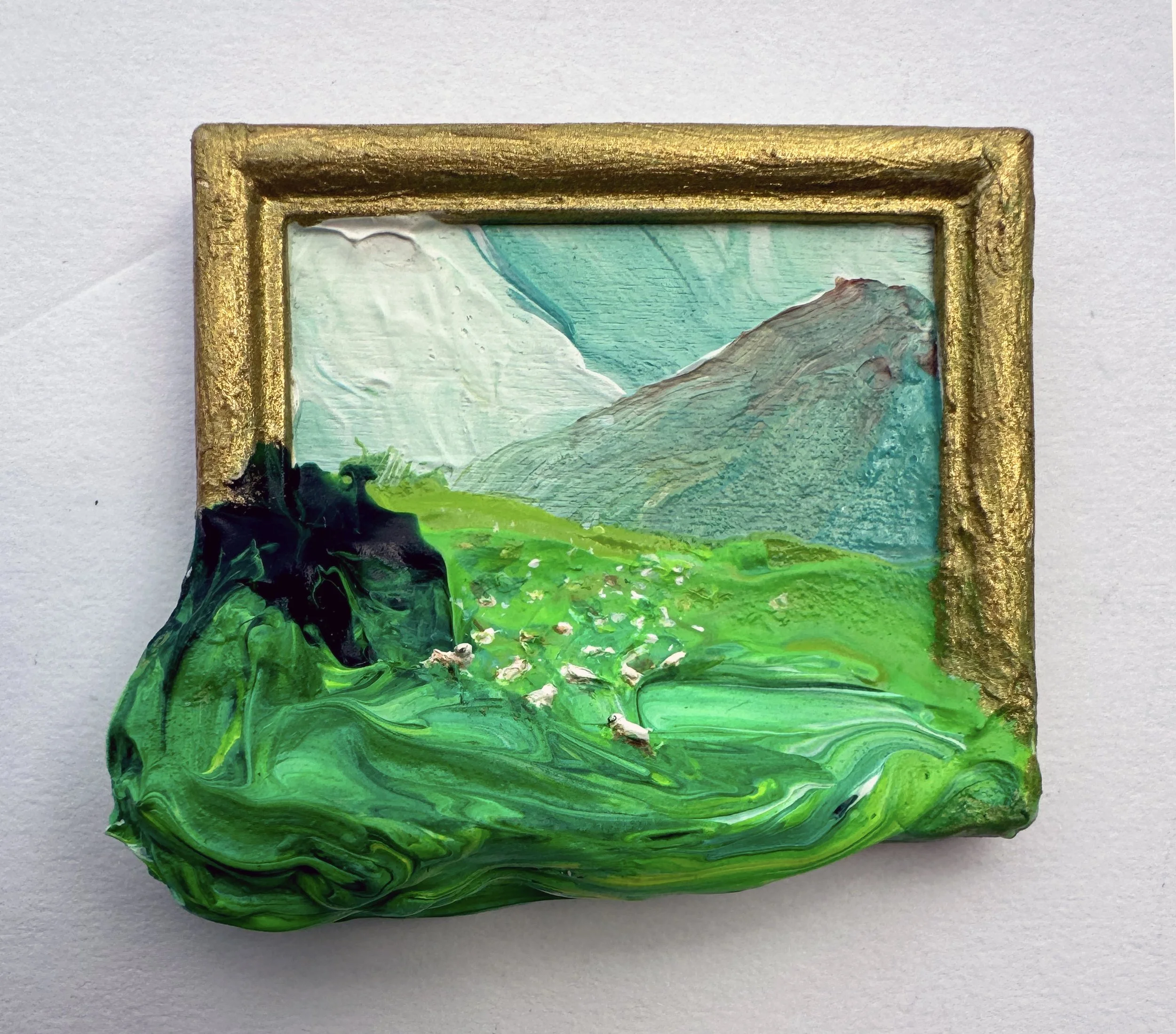 BarryHazard_valley Sheep_2025_acrylic on wood with resin frame_1.25x1.5 inches_$250_.jpg