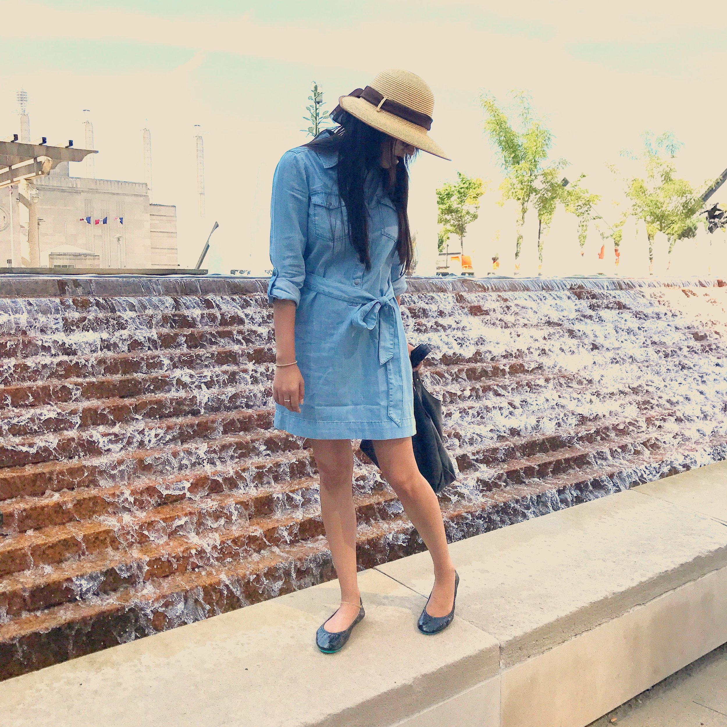 Belt On That Shirtdress 