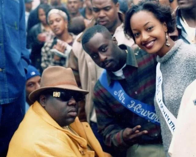 Biggie Smalls and Mr. Howard Lamonte Geddis and Miss. Howard LaChanda Jenkins at Howard Yardfest 