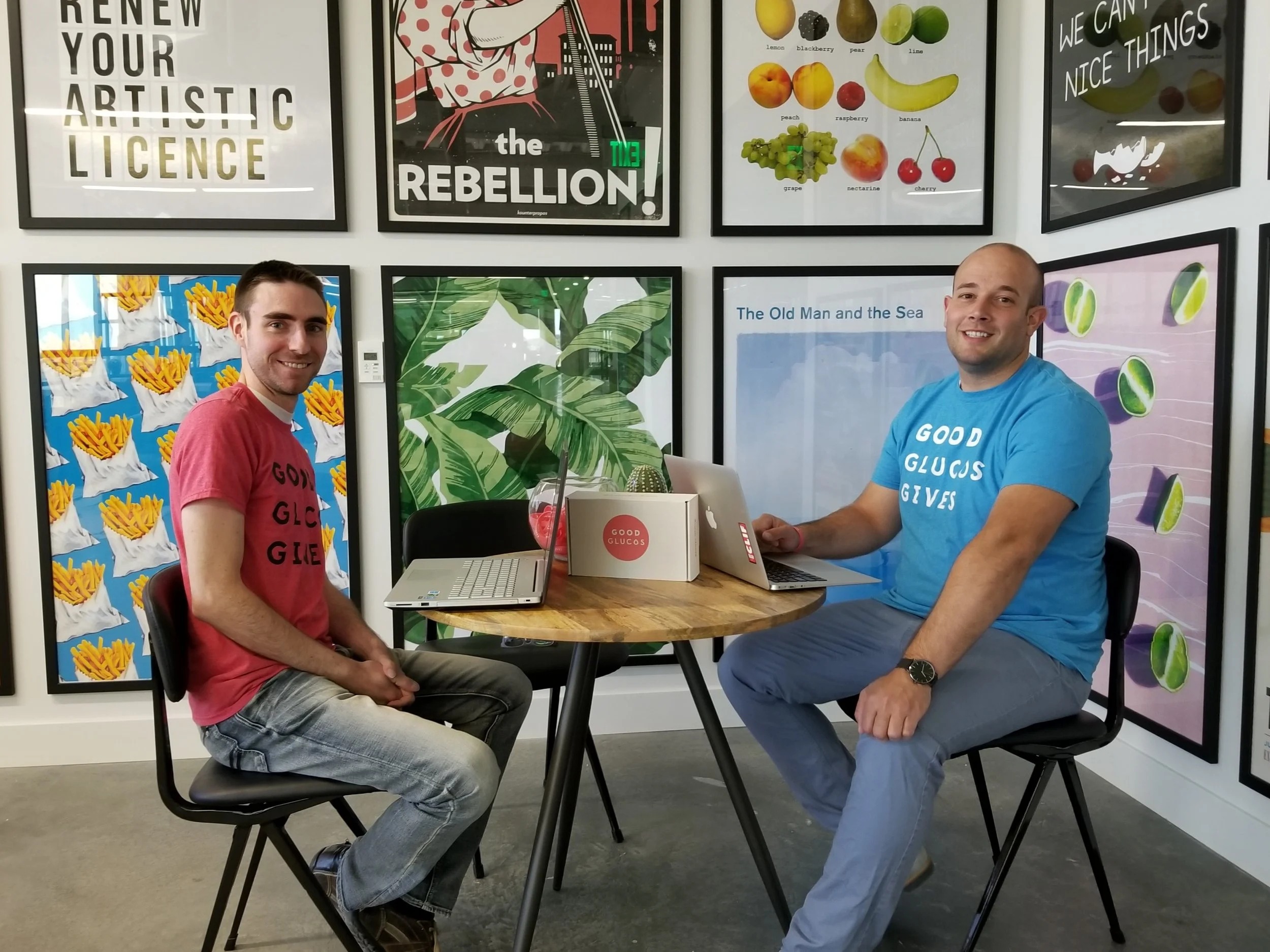 Pierrick Gélinas, CFO and Elliot Gatt, Founder at Good Glucos
