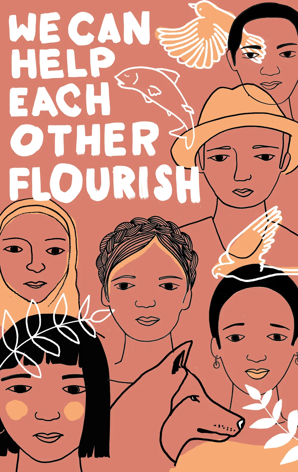 We Can Help Each Other Flourish by Nina Montenegro