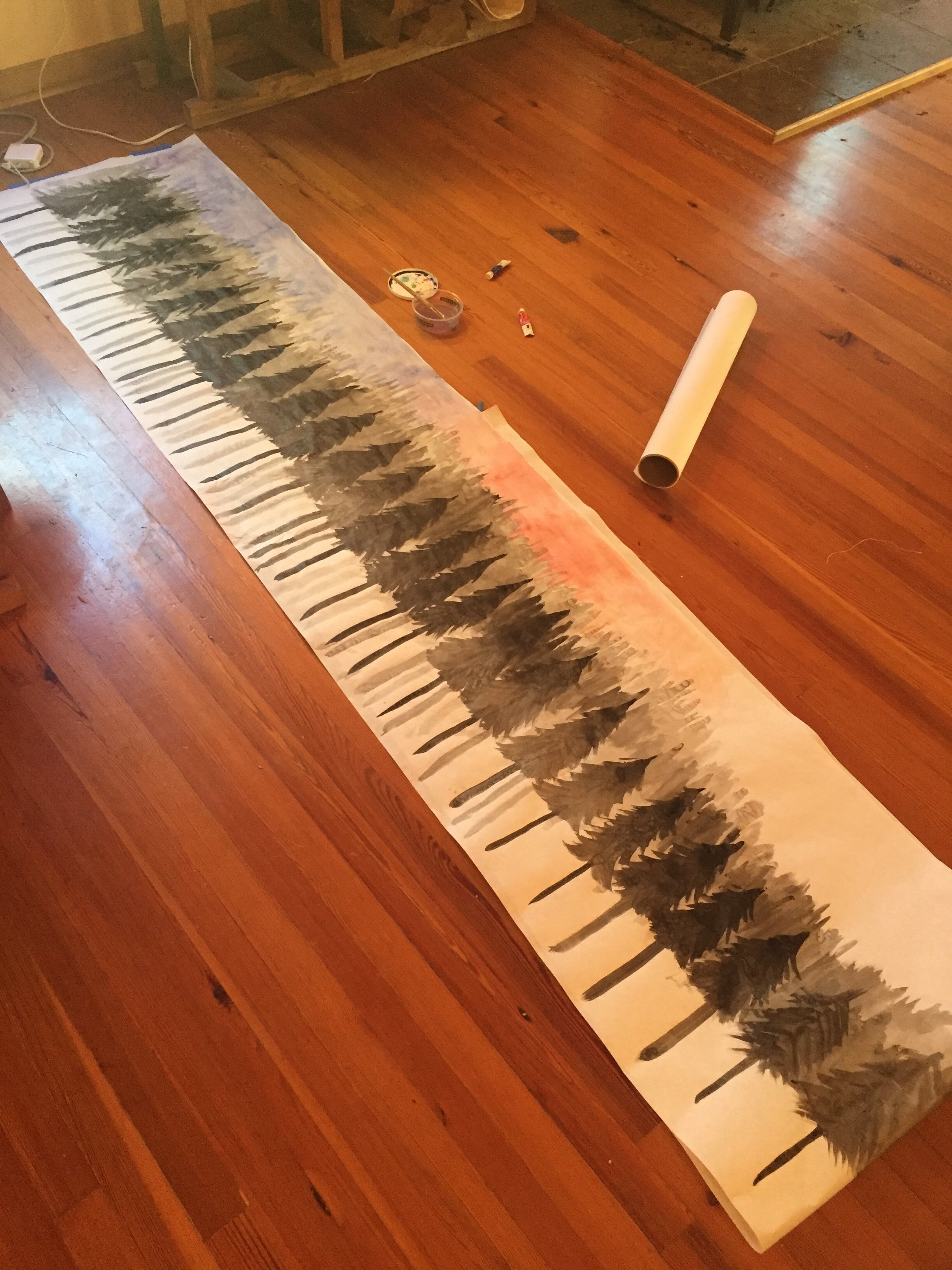 An early version of the forest.