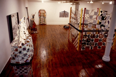 Installation at Phyllis Kind Gallery, 1980