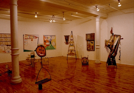 Installation at Phyllis Kind Gallery, 1981