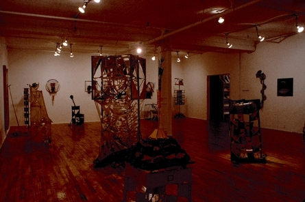 Installation at Phyllis Kind Gallery, 1981