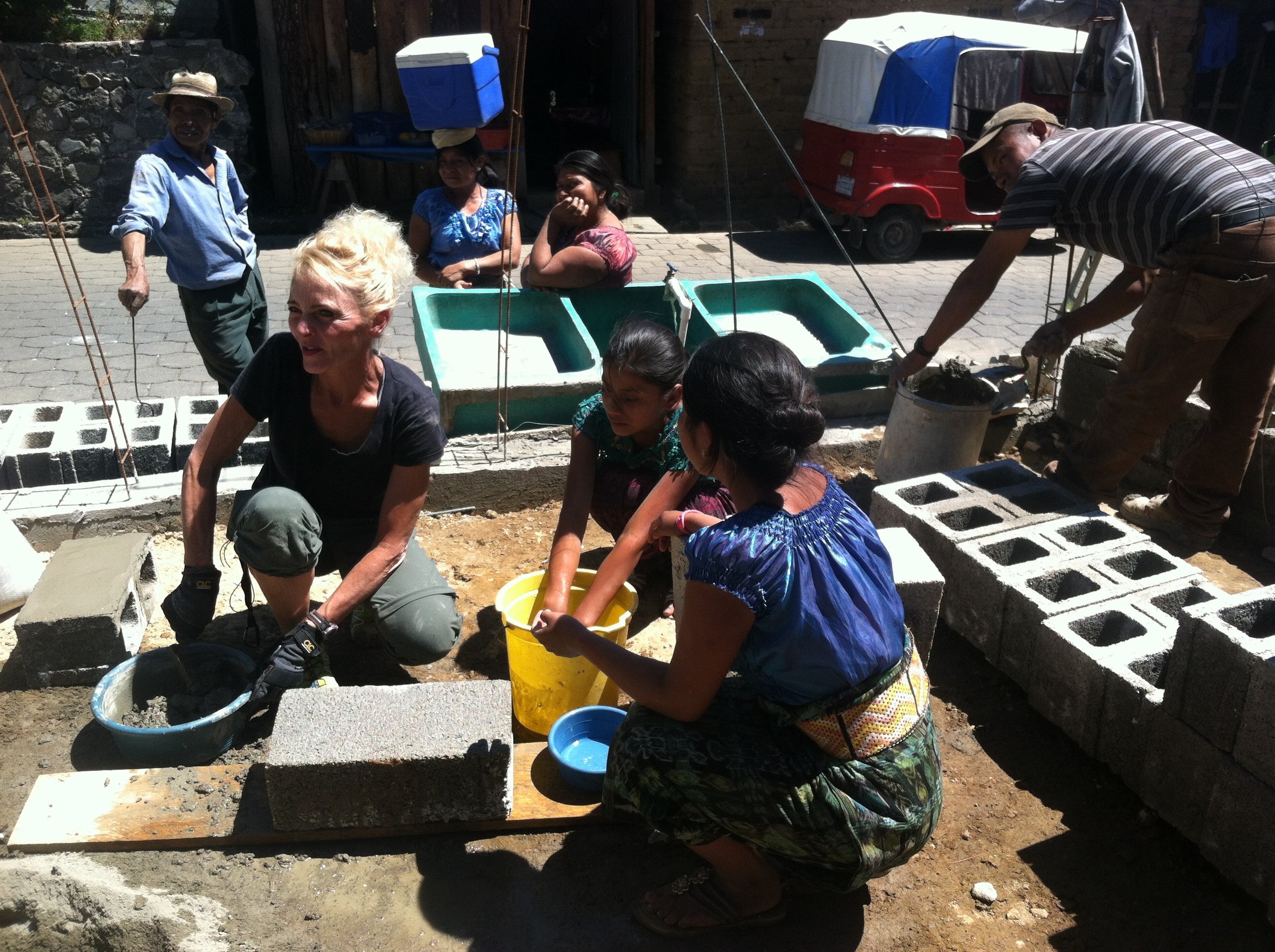 With old home removed, we starting our first home build in mountains of Guatemala