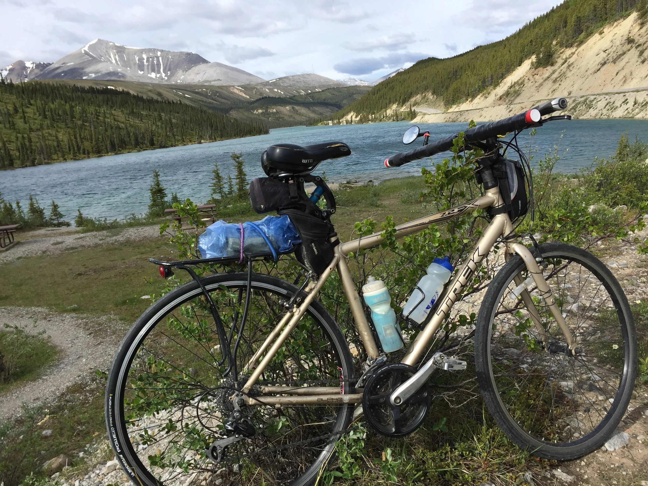 Tetsa River Lodge to Toad River Lodge, BC (48 miles)