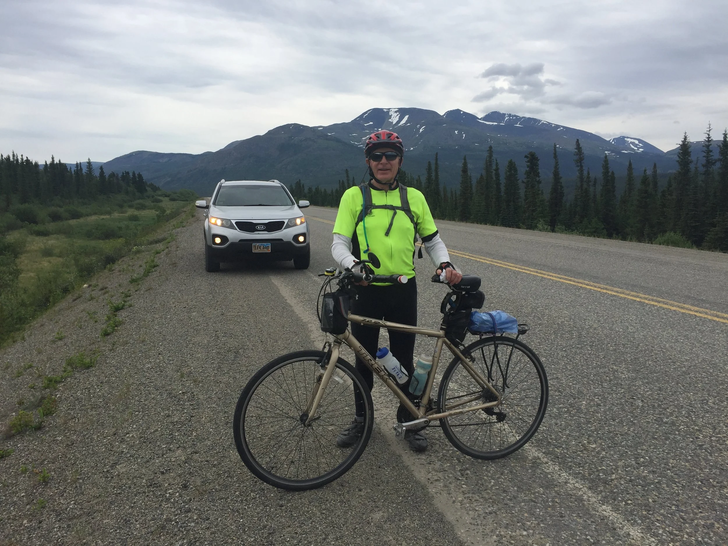 Nugget City Lodge to Continental Divide Lodge, YT (71 miles)