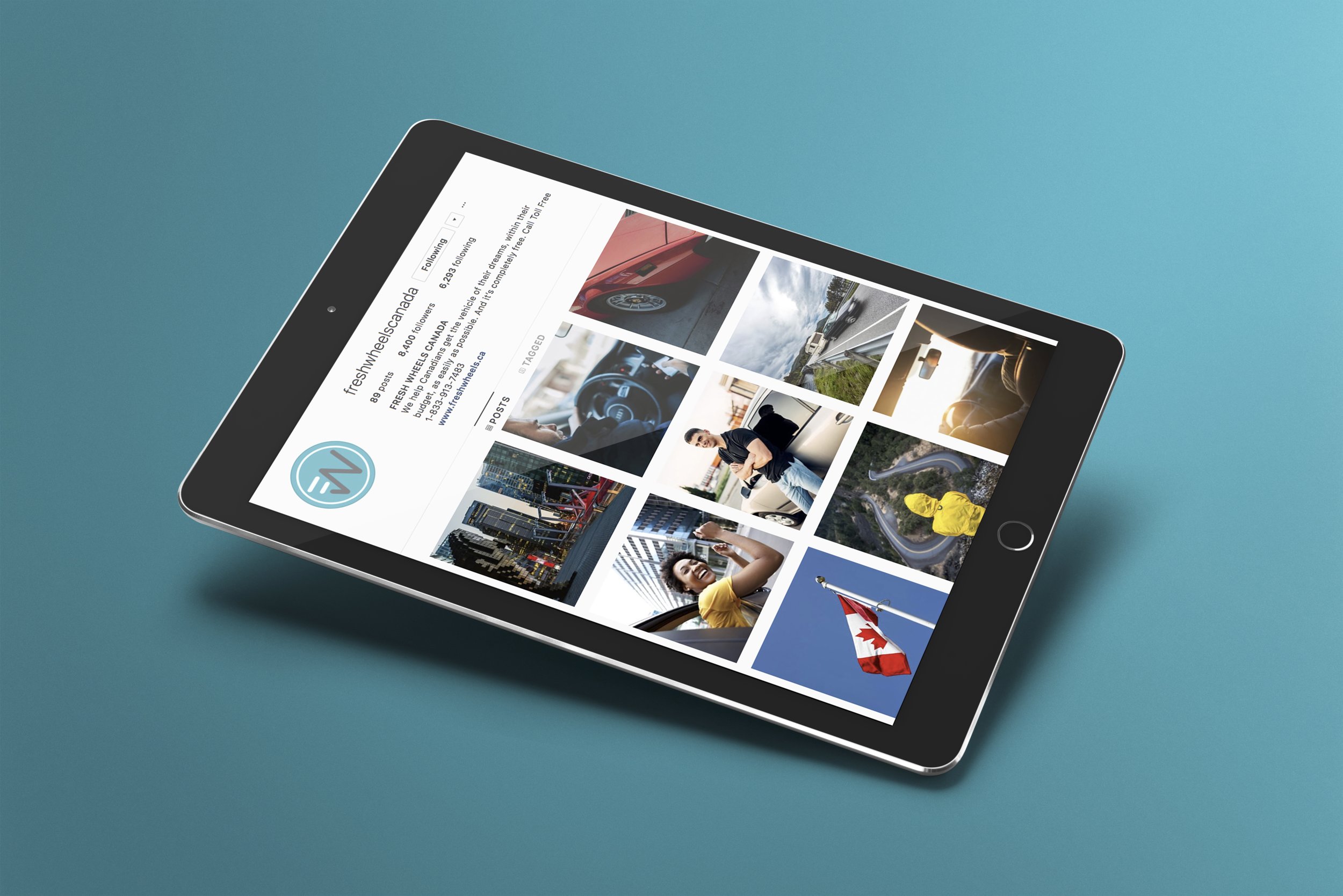 Freshwheels Canada - Instagram, Website, Branding &amp; Identity