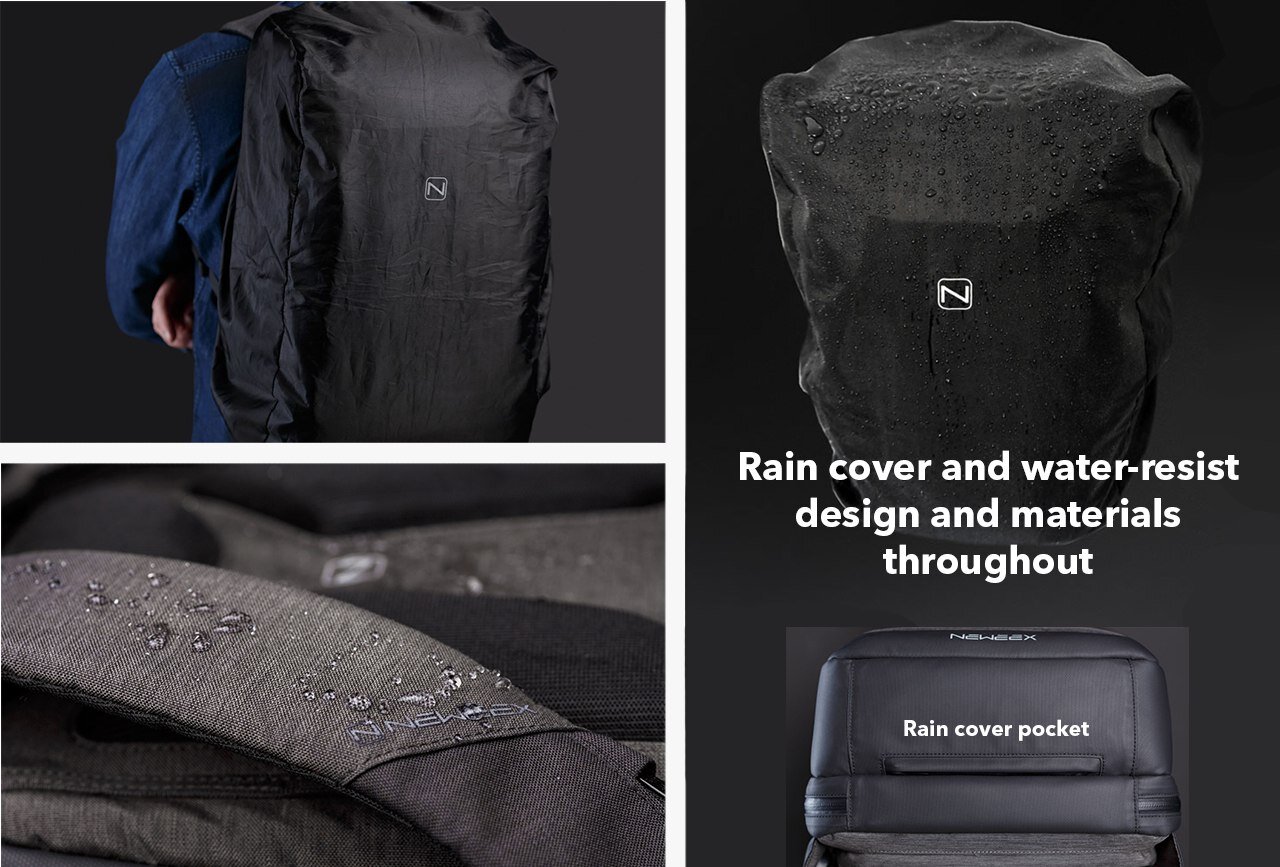 The Neweex Grey Backpack