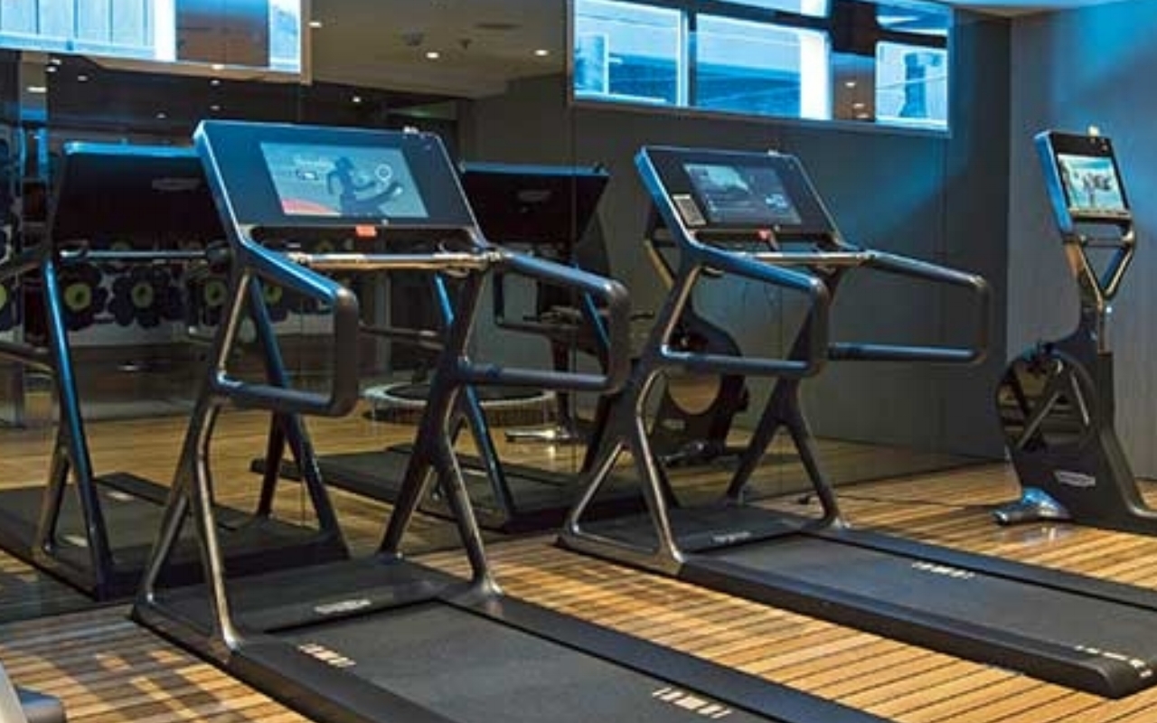 Fitness centre Energized guests can take advantage of the cardio and wight equipment in the fully appointed fitness centre. 