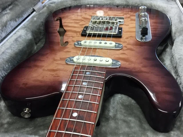 Bluetone Ocean Custom Head Red tweed