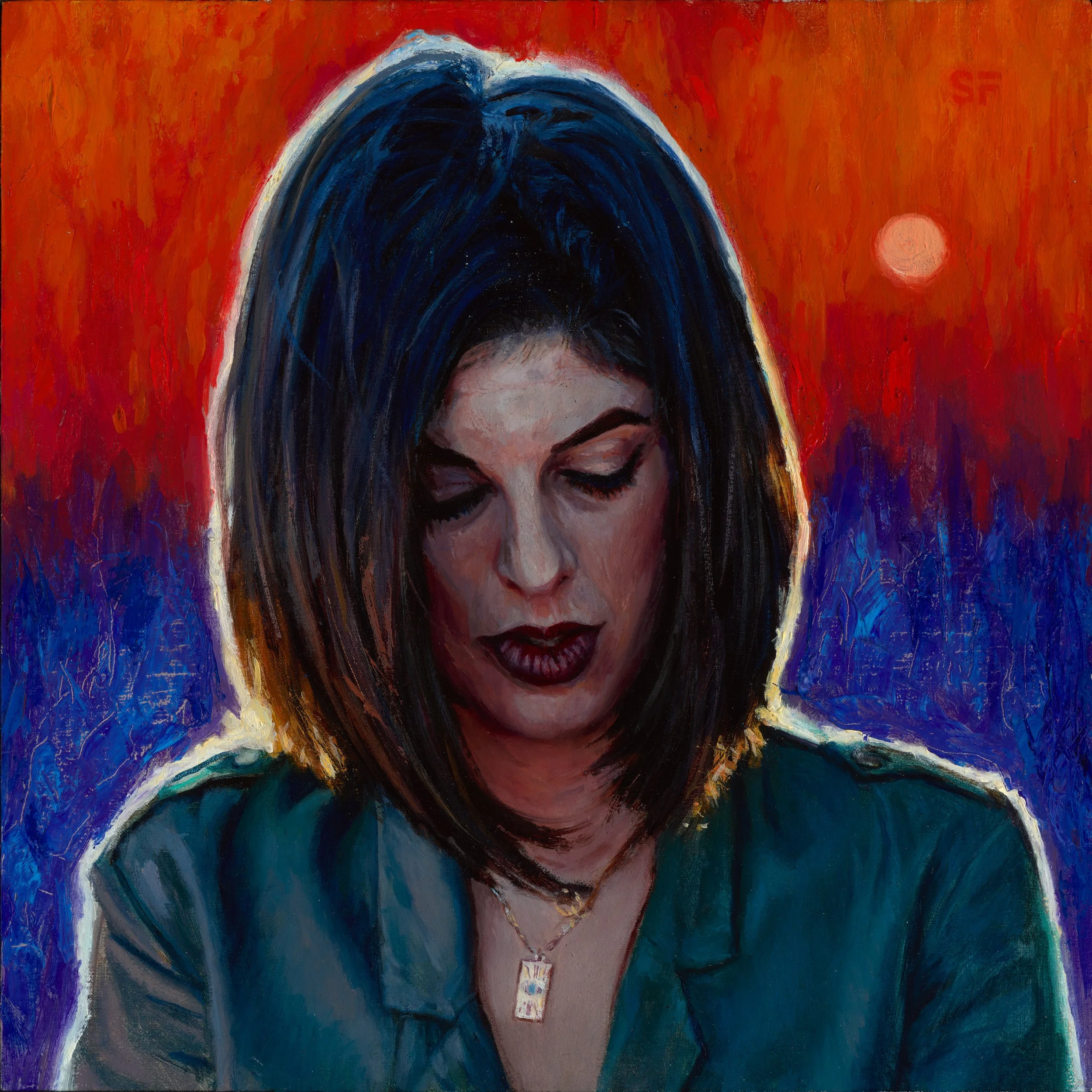 Heat Death of the Universe, 12"x12", oil on linen on panel