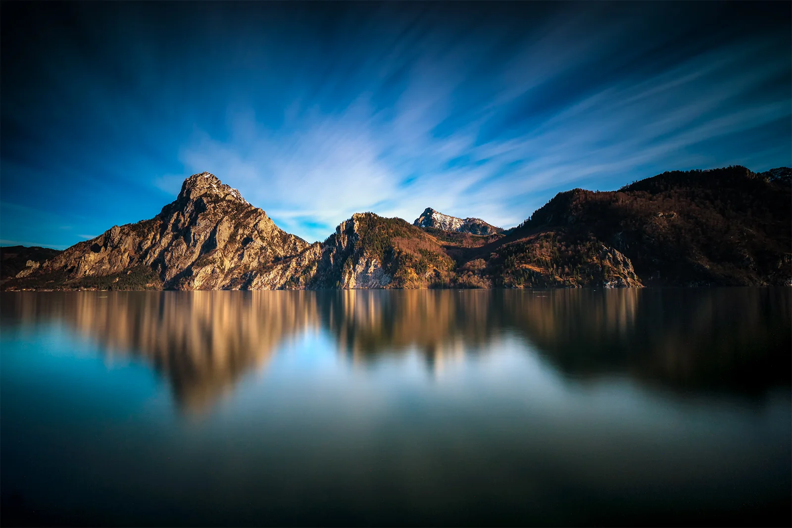 TRAUNSEE IN AUSTRIA