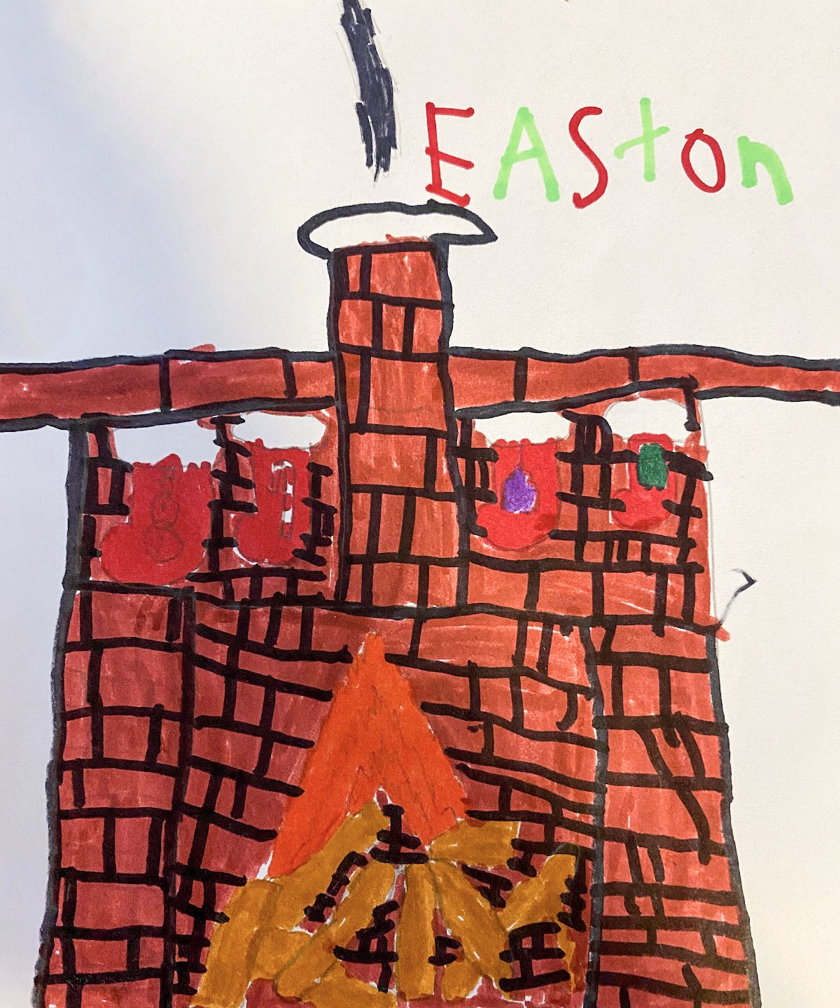 Artwork by Easton, Age 8 from Fredericton