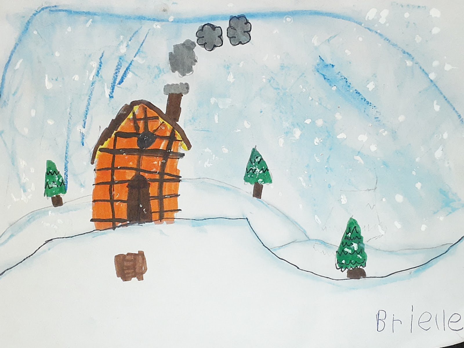 Artwork by Brielle, Age 6 from Fredericton *CONTEST WINNER*