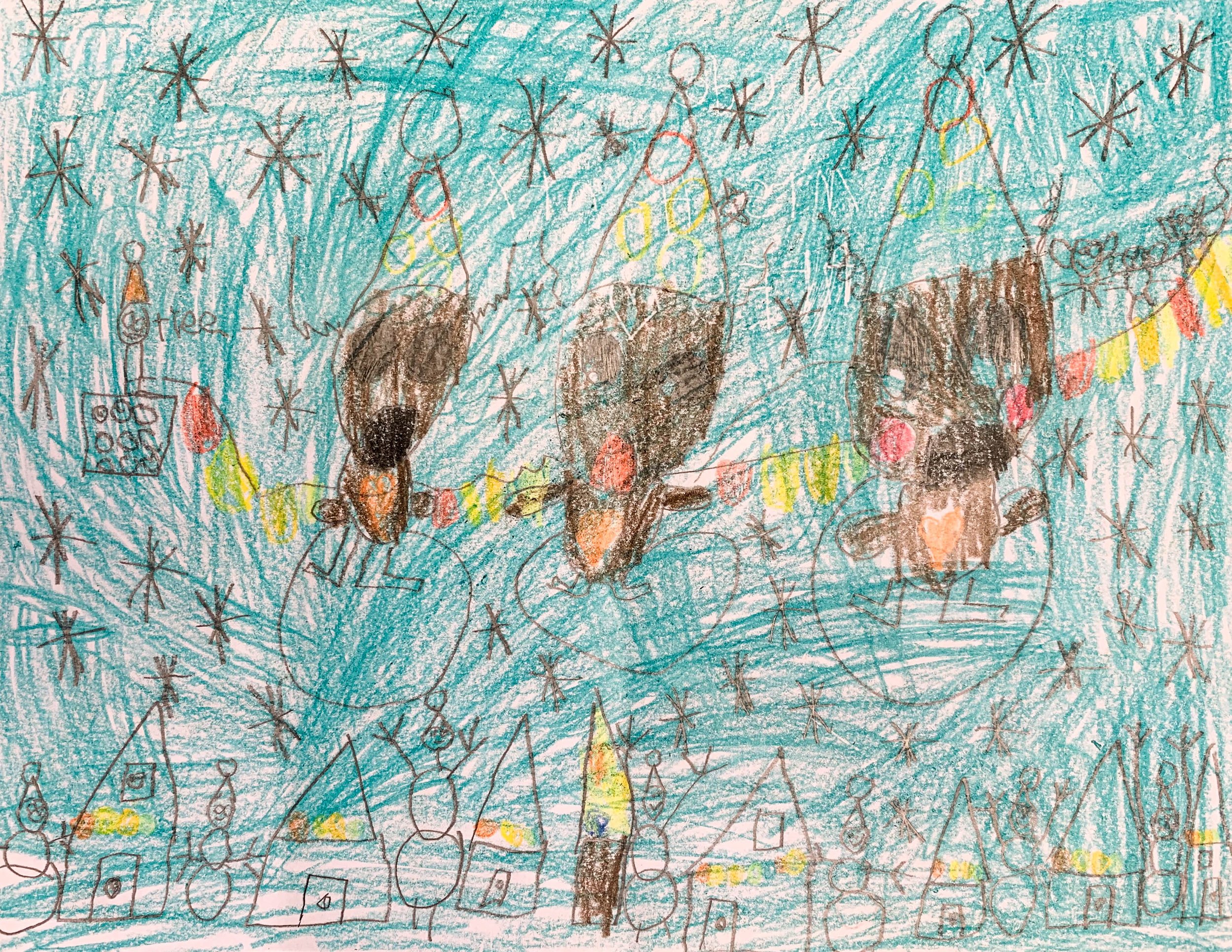 Artwork by Grade 2 Student from Royal Road Elementary School