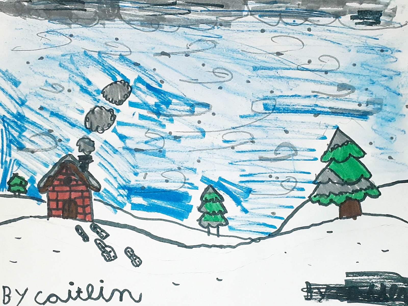 Artwork by Caitlin, Age 10 from Fredericton