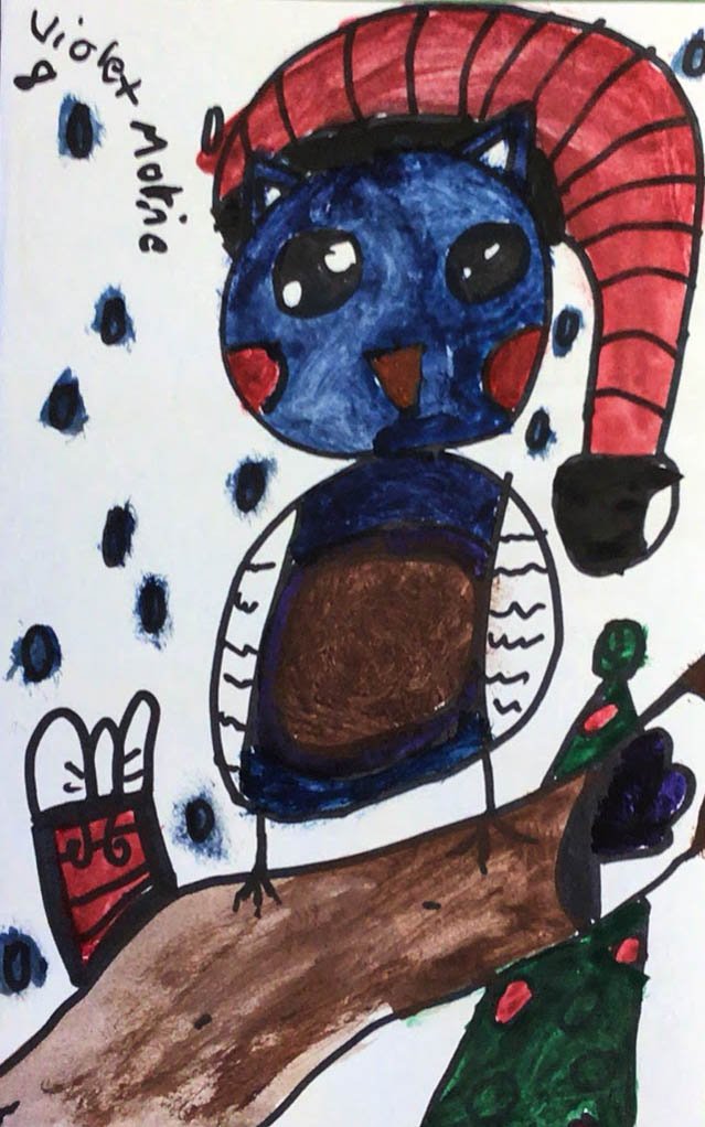 Artwork by Violet, Age 8 from Burtts Corner