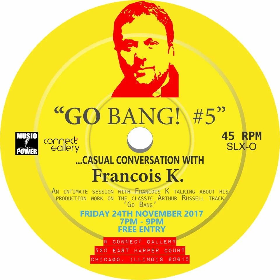 "GO BANG" Pop-up discussion with François K.
