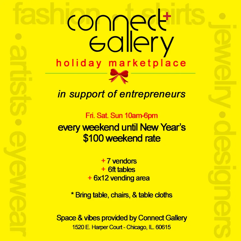 Connect Gallery Holiday Marketplace
