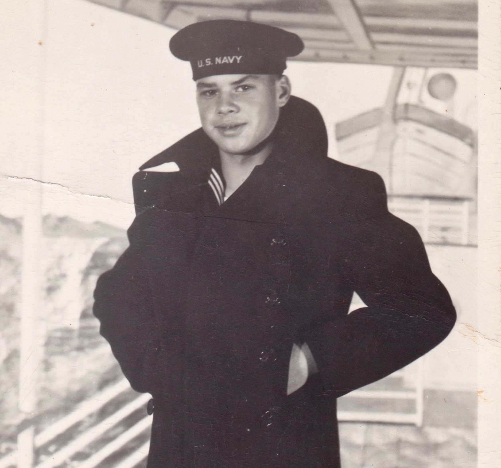 Lester in Navy Postcard - Front.jpg
