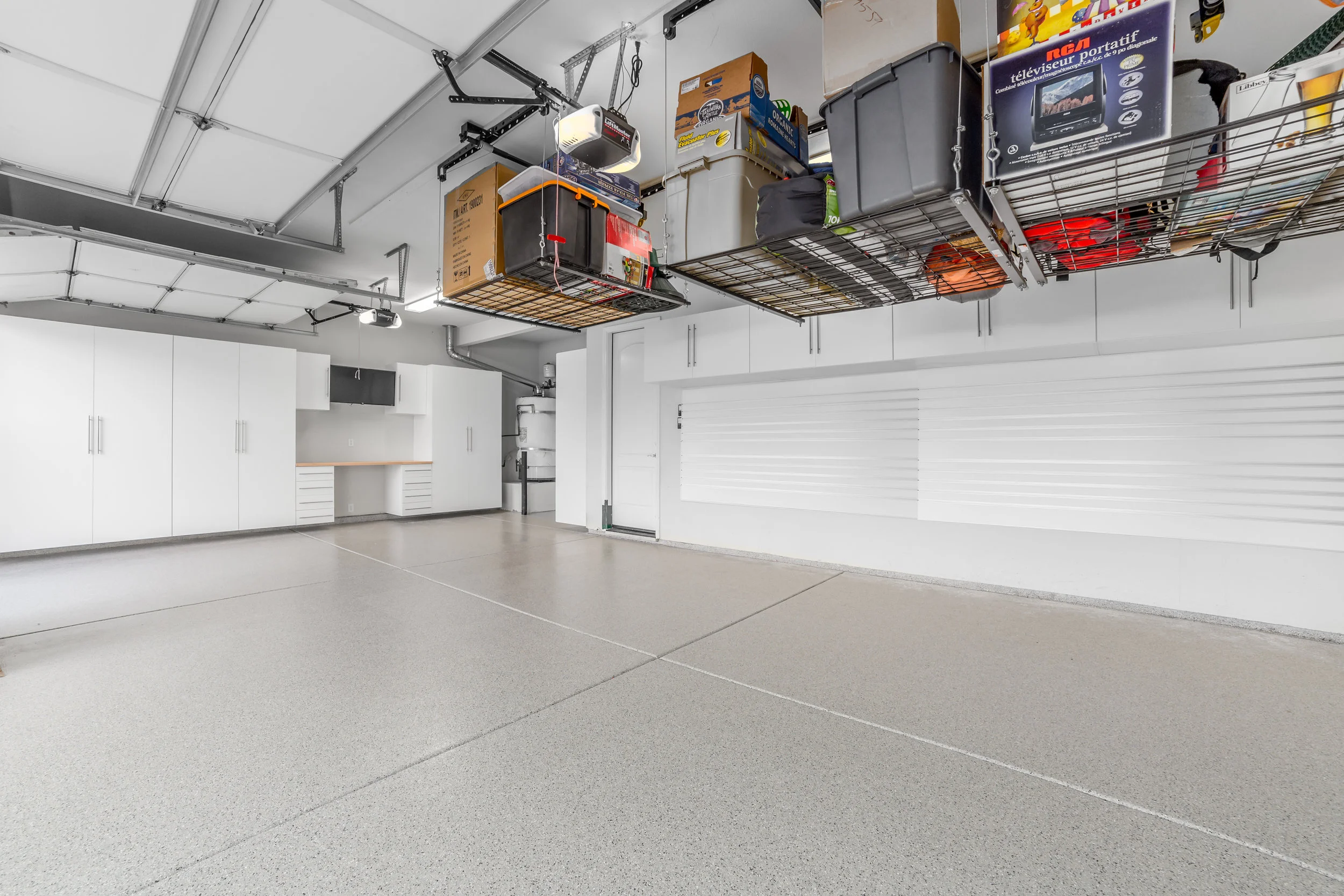 New Garage Storage Cabinets and Slatwall in El Dorado Hills