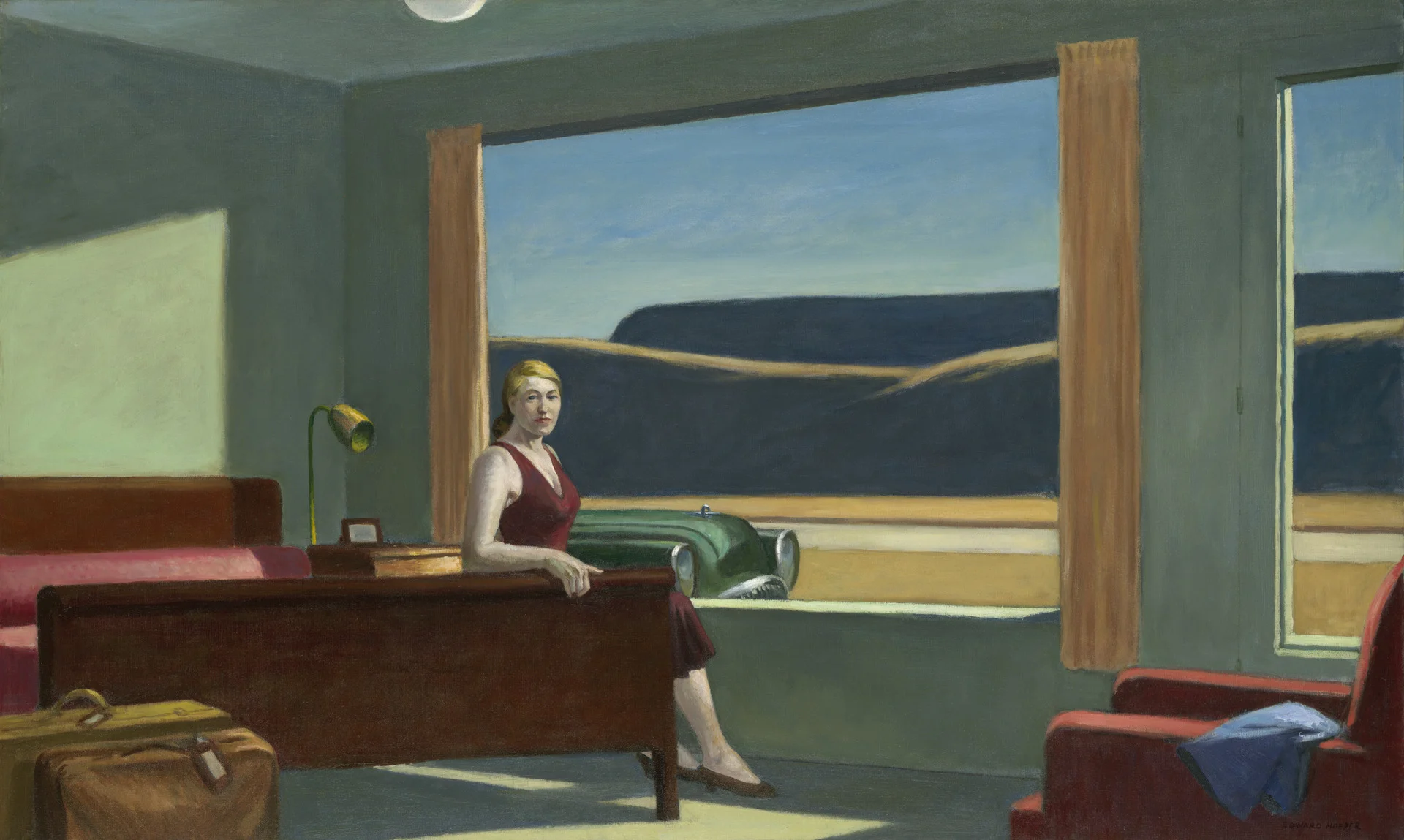 Edward Hopper, Western Motel , 1957