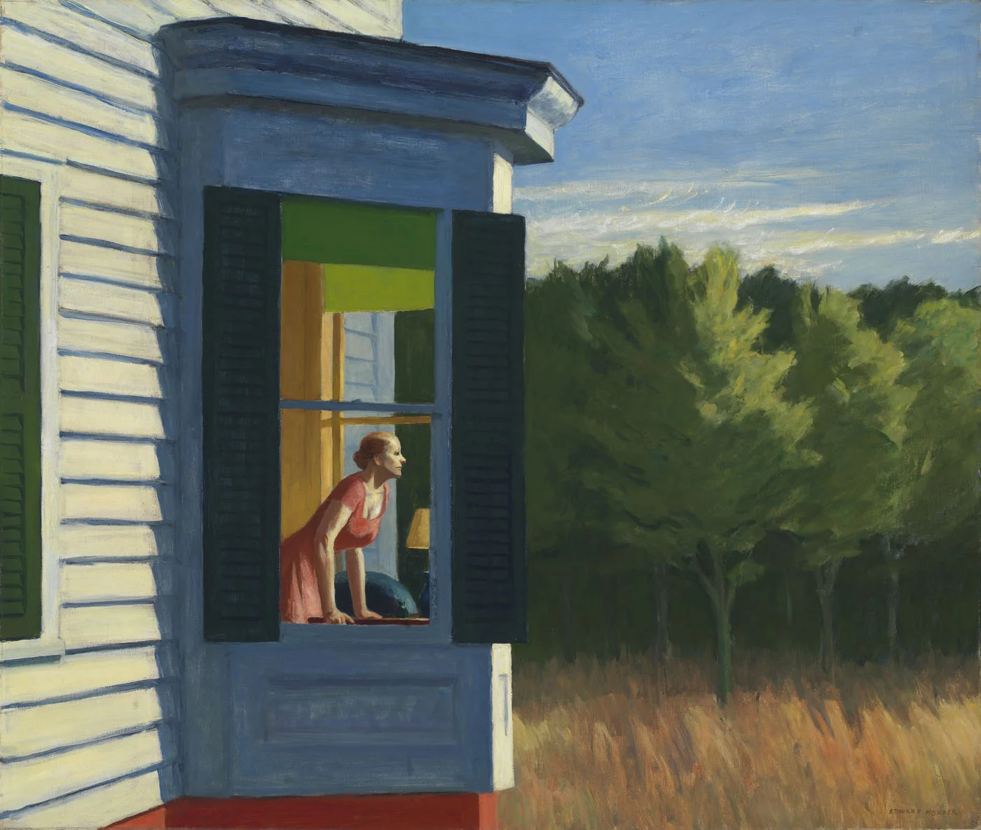 Edward Hopper, Cape Cod Morning , 1950