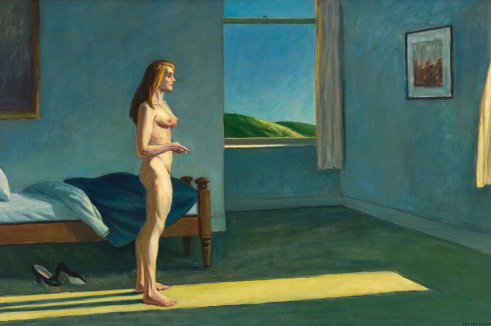 Edward Hopper, A Woman in the Sun , 1961