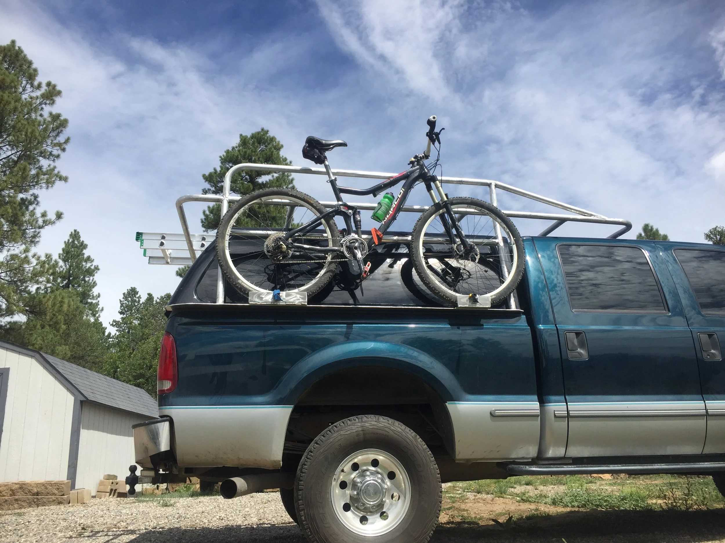 Aluminum Bike/ Truck Rack (Copy)