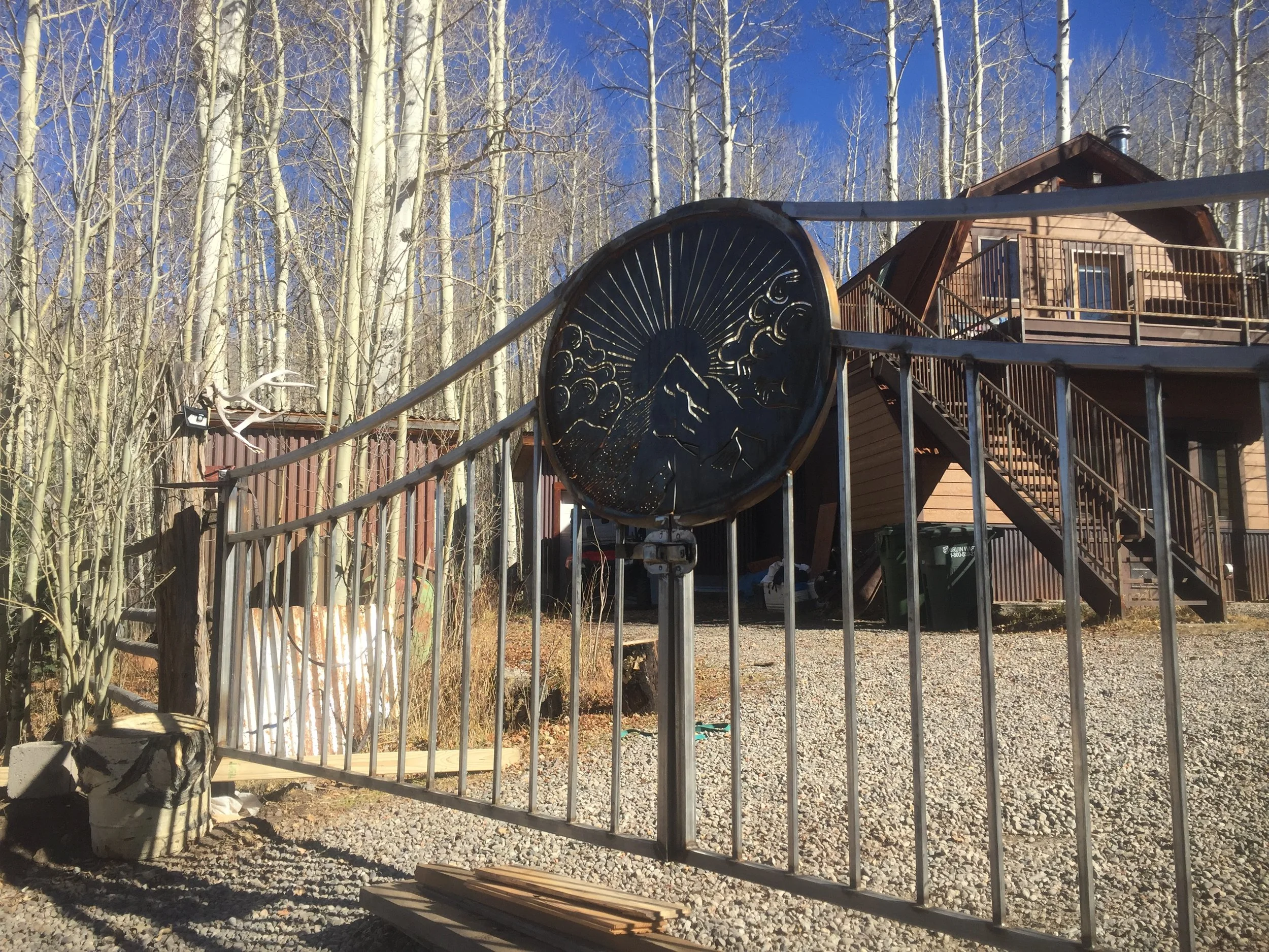 Ranch Gate with CNC cut out (Copy)