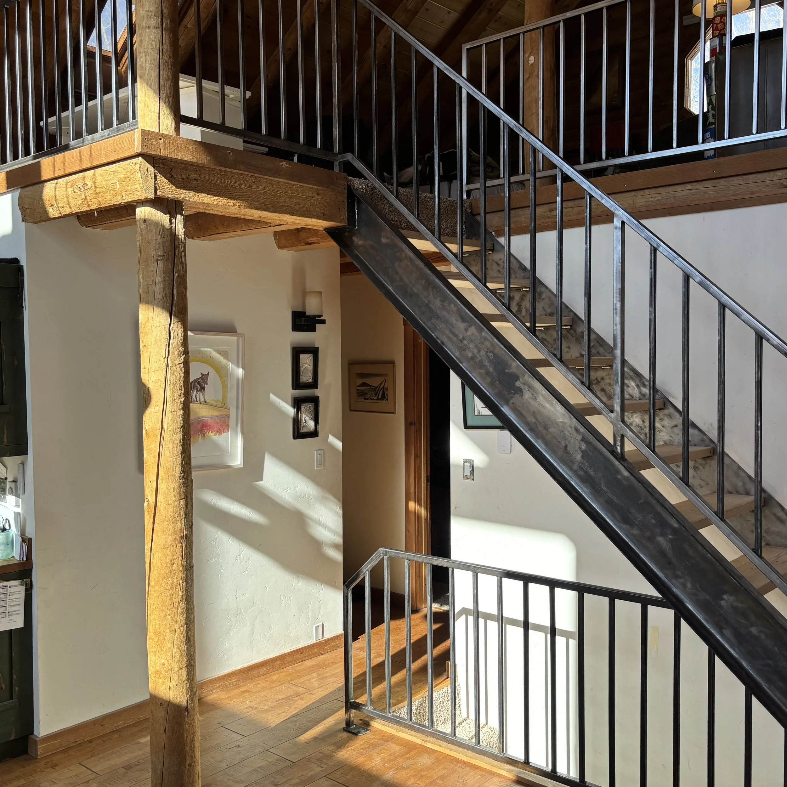 telluirde interior steel stair