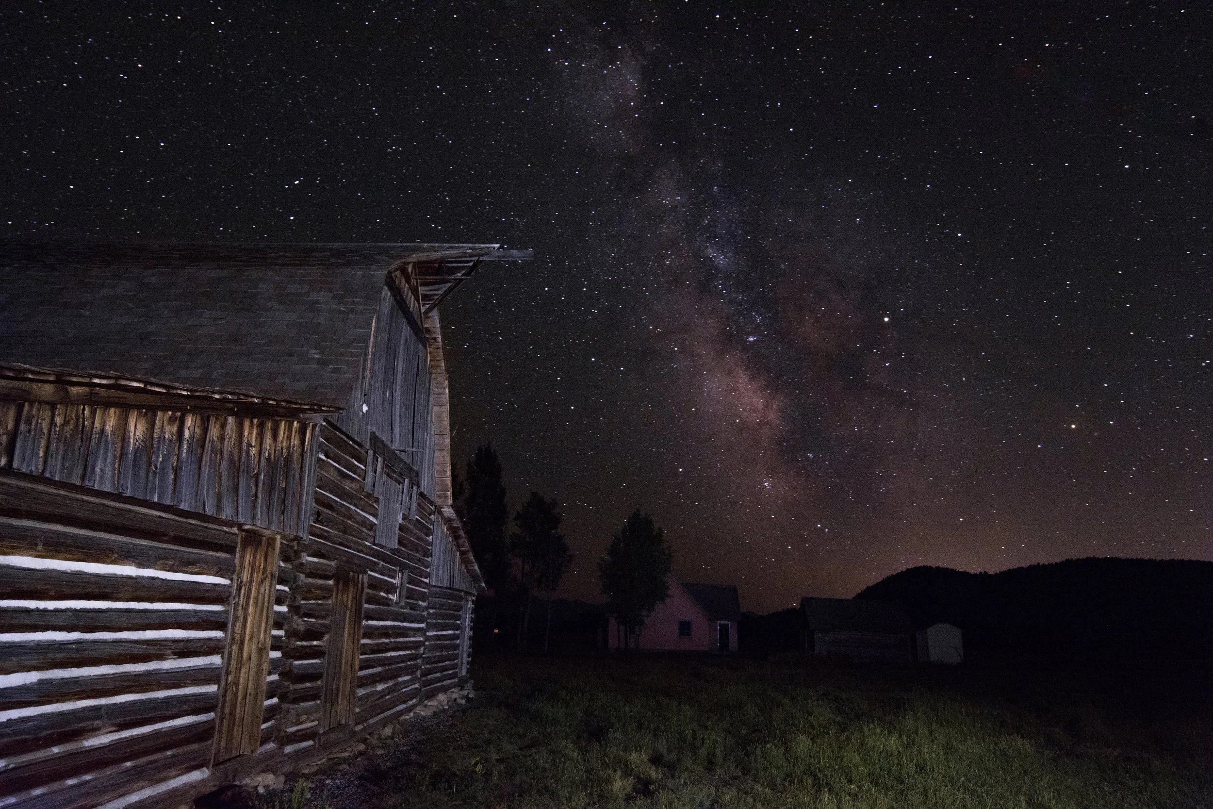 The milkyway shot Phillip and I got while meeting up again in Grand Teton National Park.