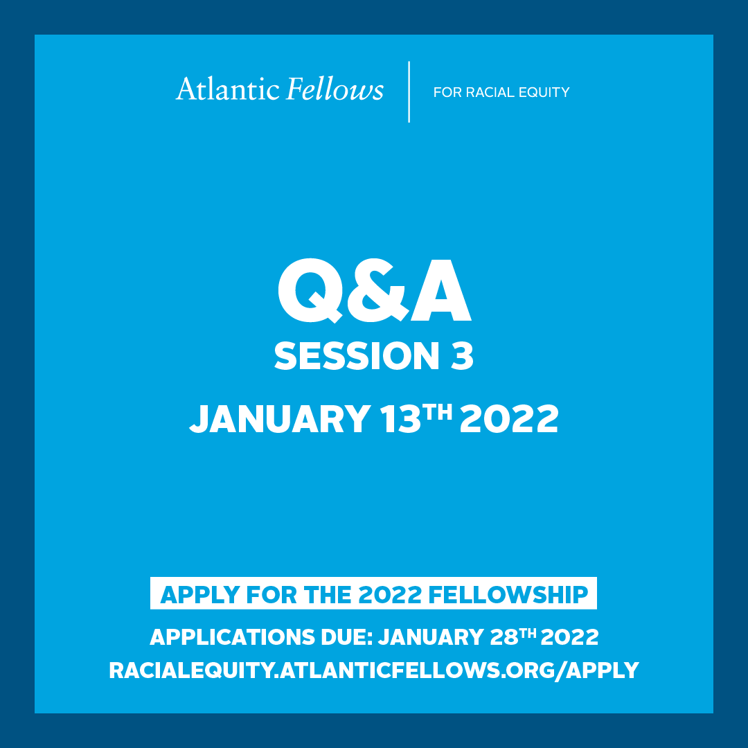 2022 Call for Applications Q&amp;A  #3