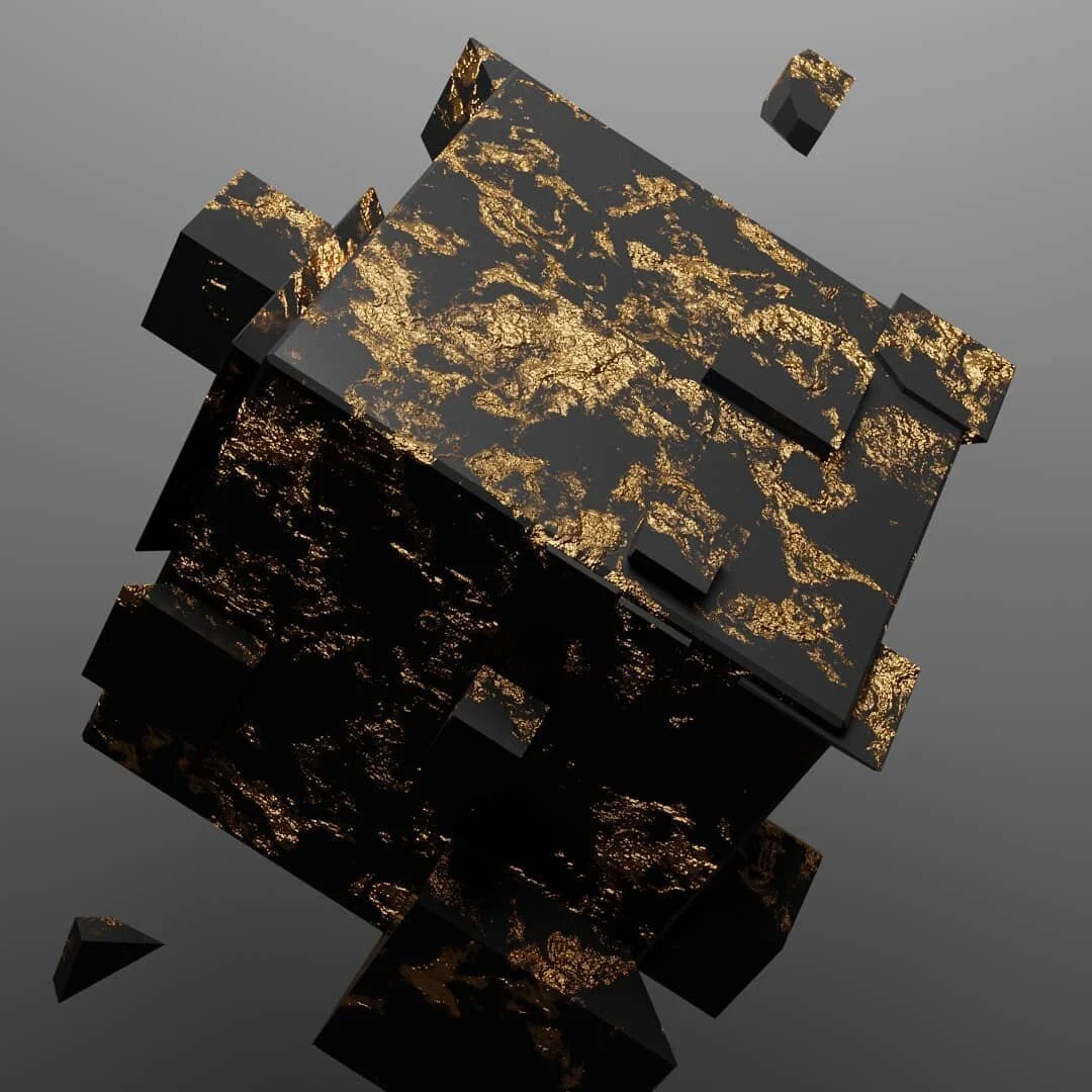 Something different for any sick freaks interested in #blender. I couldn't find a good marble with metallic inlay texture so I mashed together like 4 things I found online and made this! Try it for yourself!

#blender3d #blendercommunity #blenderrend