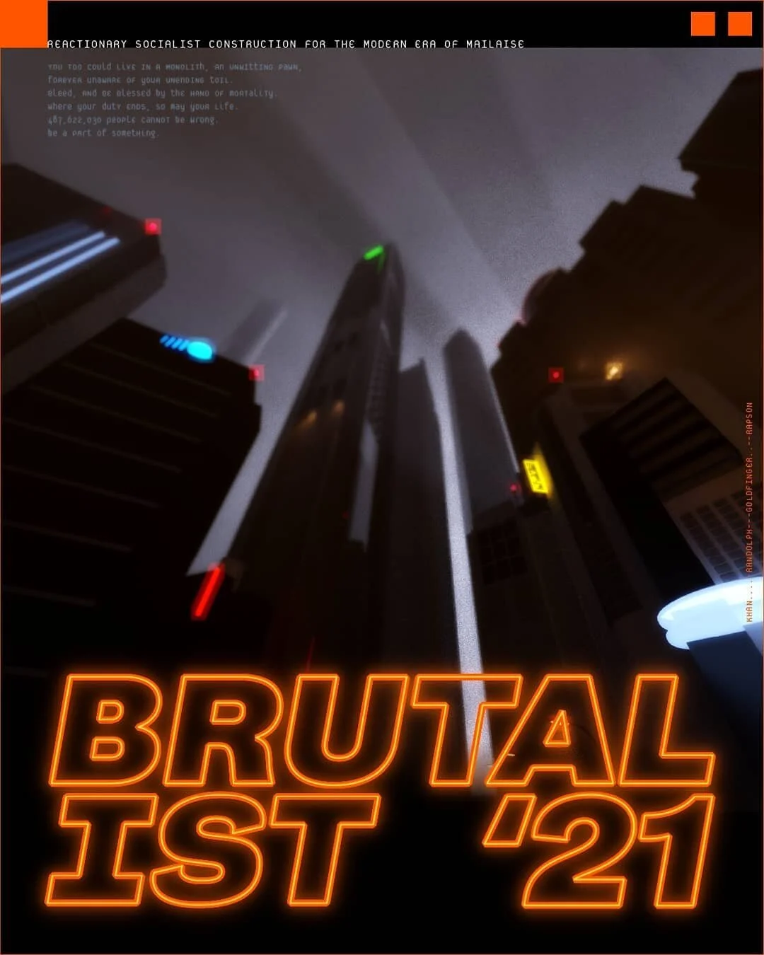 Working in blender now that I can sit at a desk again. I love brutalist architecture. And blade runner. I guess I like blender too. 

#digitalartwork #digitalart #digitalartist #digitaldesign #digitaldesigner #3dmodeling #blender #graphicdesign #grap