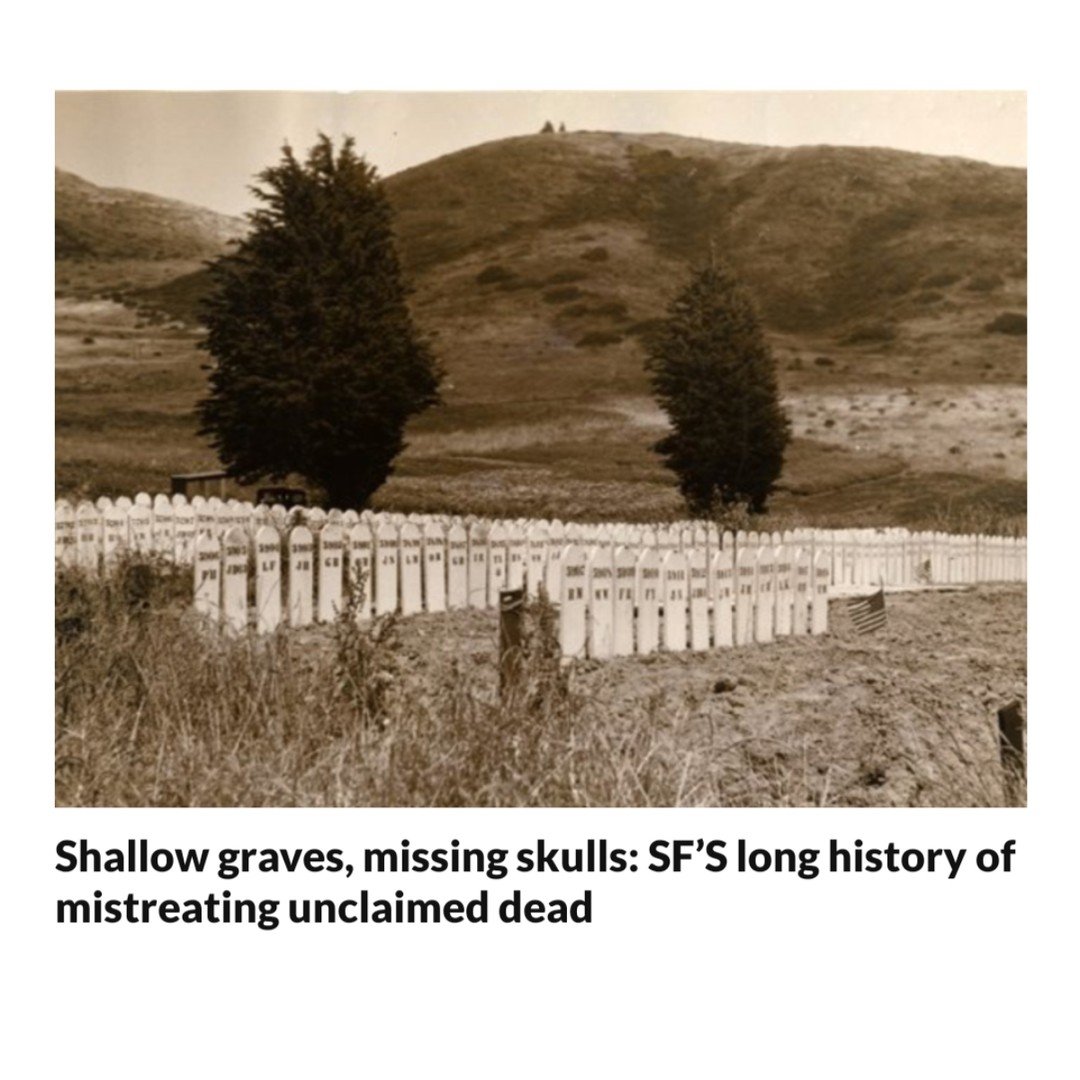 &quot;If the person found dead at Lake Merced in October 2014 had been identified, but no next of kin claimed them, odds are good that their cremated remains would have been scattered in the Pacific. Instead, at some point Serrano Sewell will likely 