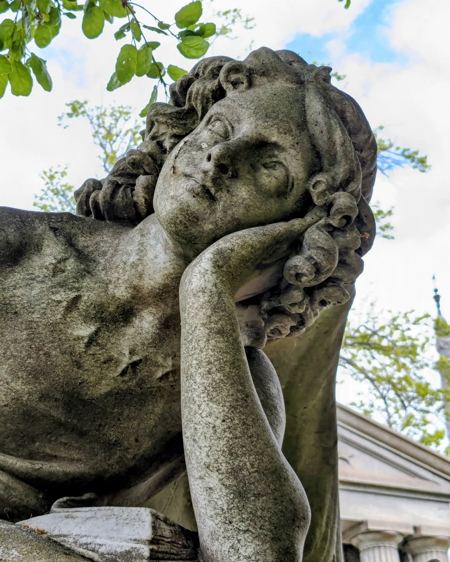 Visited this angel on the Crocker grave site in Mountain View Cemetery on Wednesday. I'm not sure why they look so bored.
.
.
.
#cemeteries #cemetery #graveyard #graveyards #angel #angelstatue #statues #project_necropolis @project_necropolis #crocker