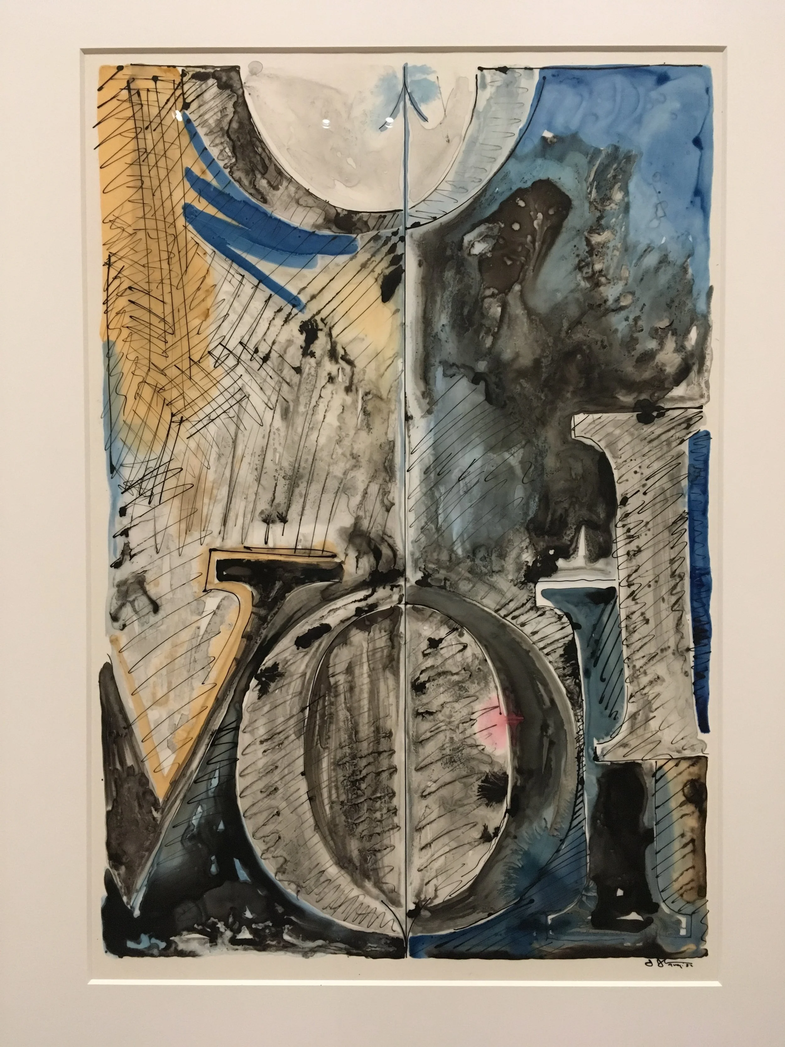 Jasper Johns & Helen Frankenthaler